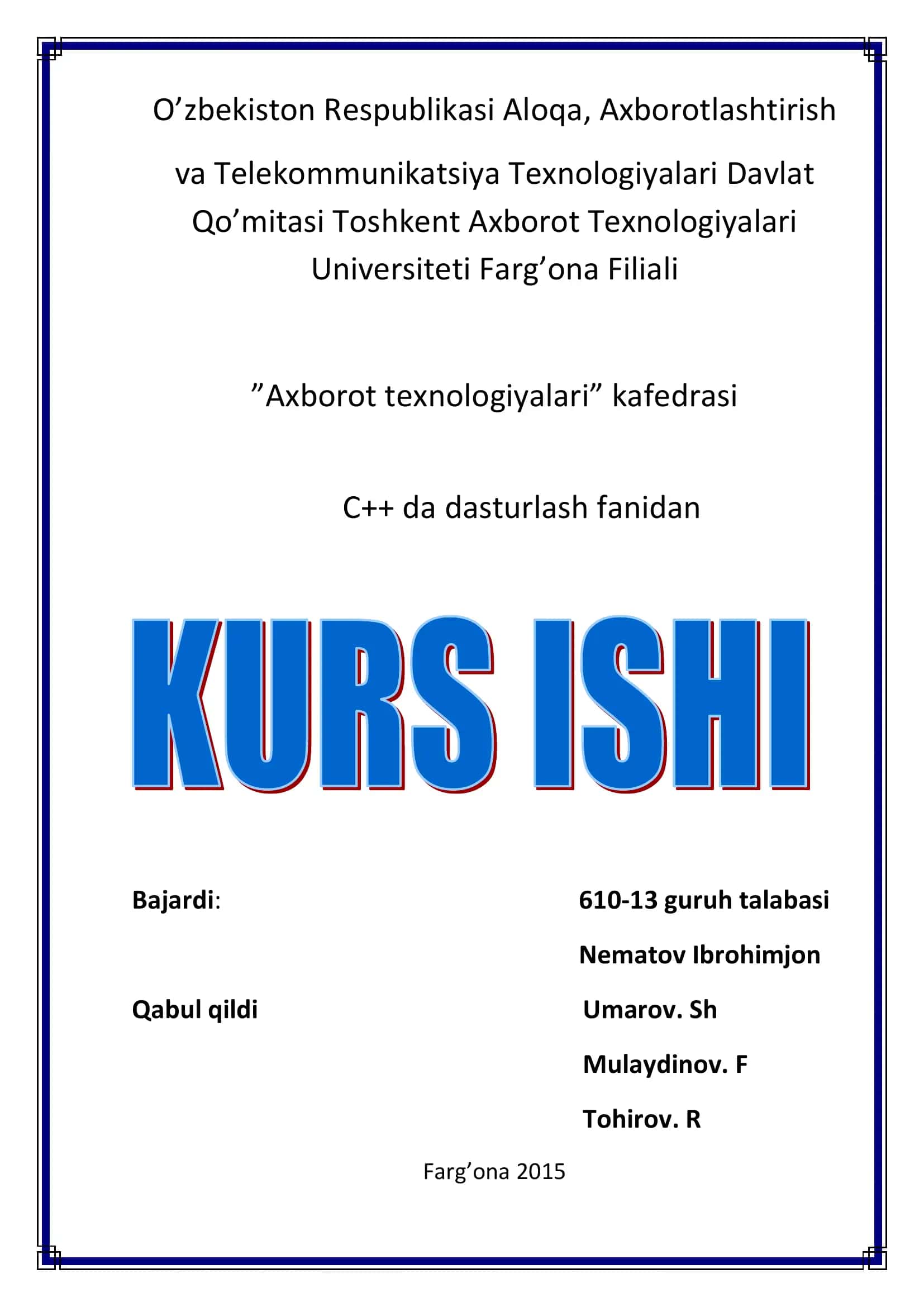 Ingliz tilidagi so’zlarni yodda saqlash uchun yordamchi dastur 1