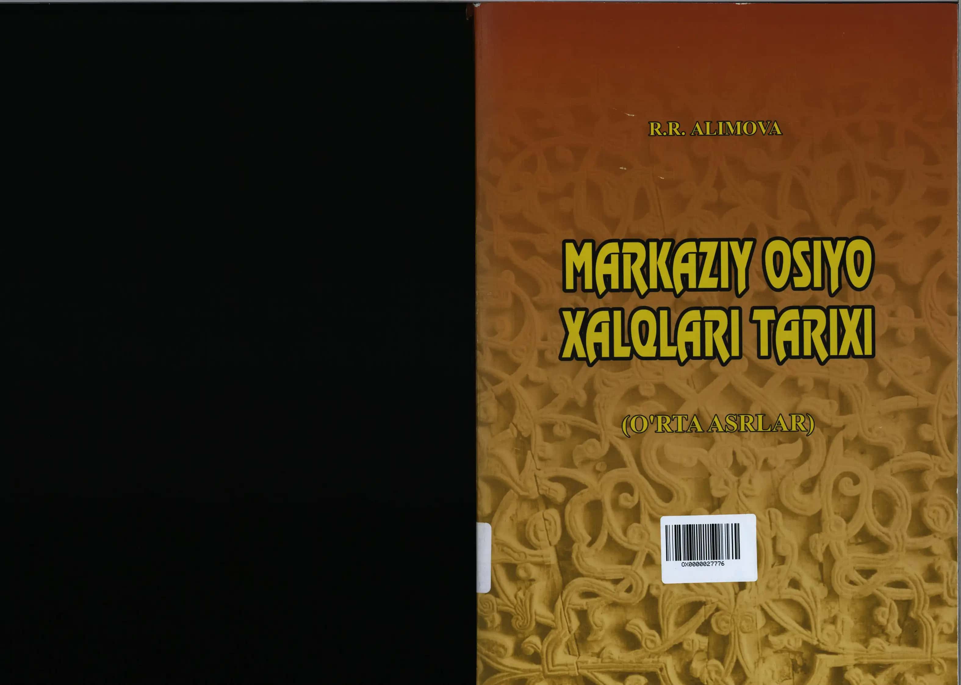 Markaziy osiyo xalqlari tarixi 1