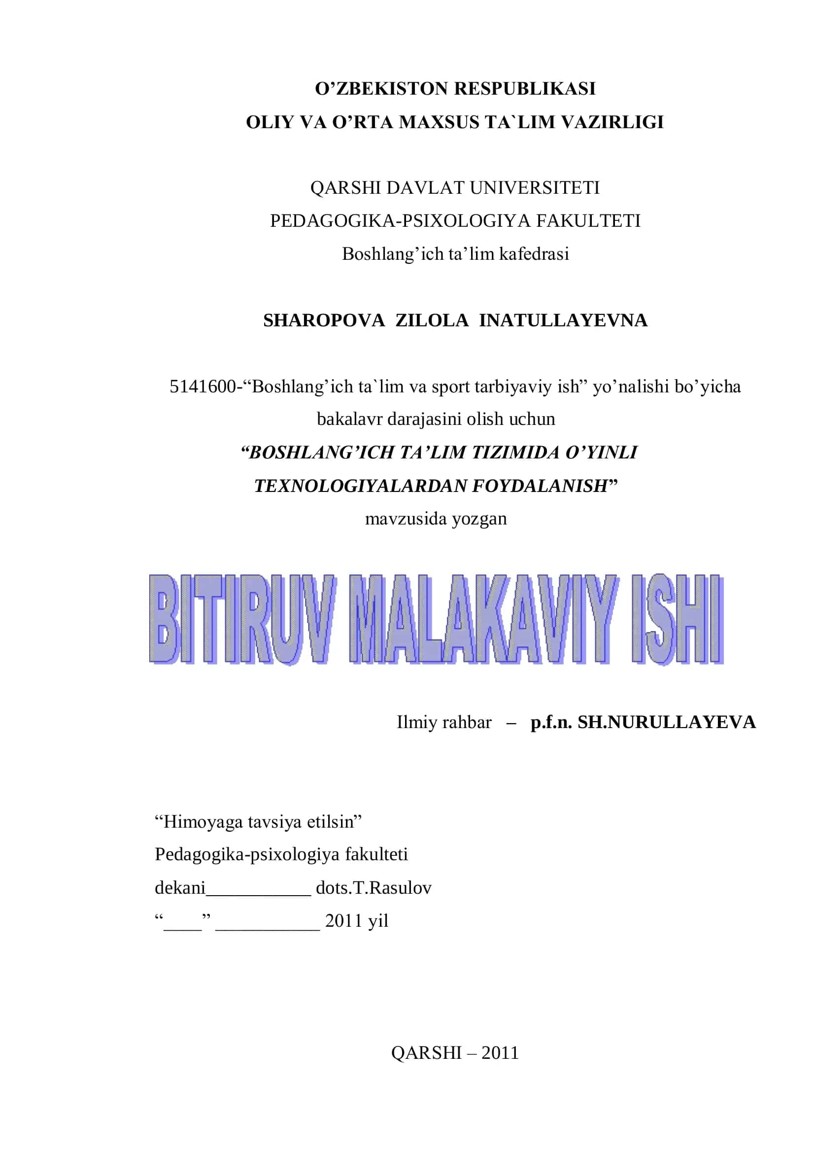 Himoyaga tavsiya etilsin 1
