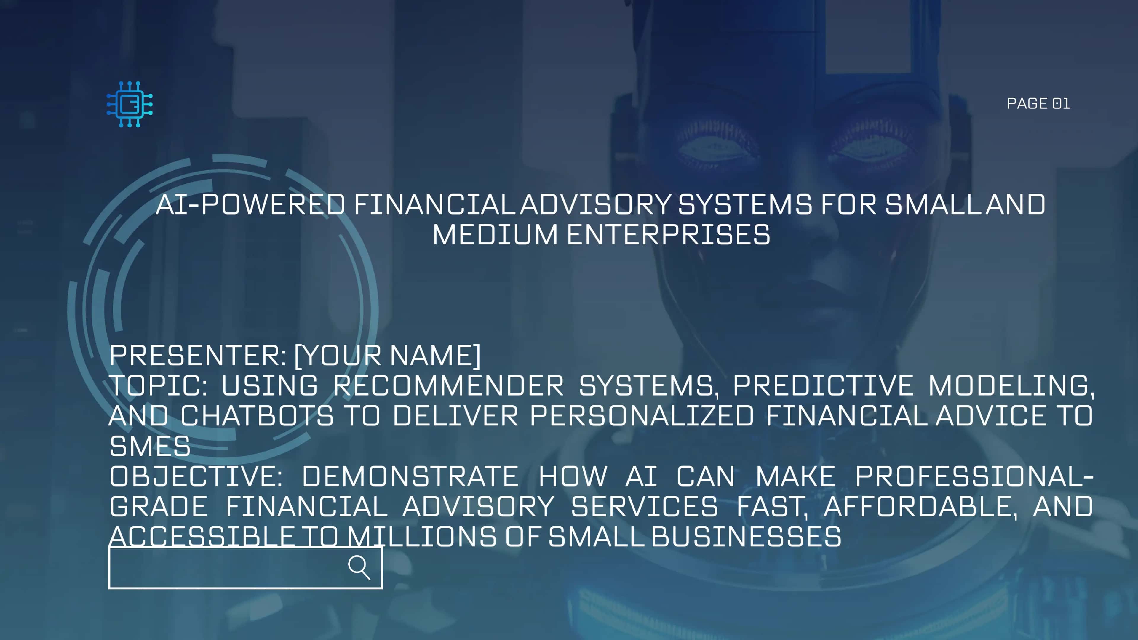 AI-POWERED FINANCIAL ADVISORY SYSTEMS 1