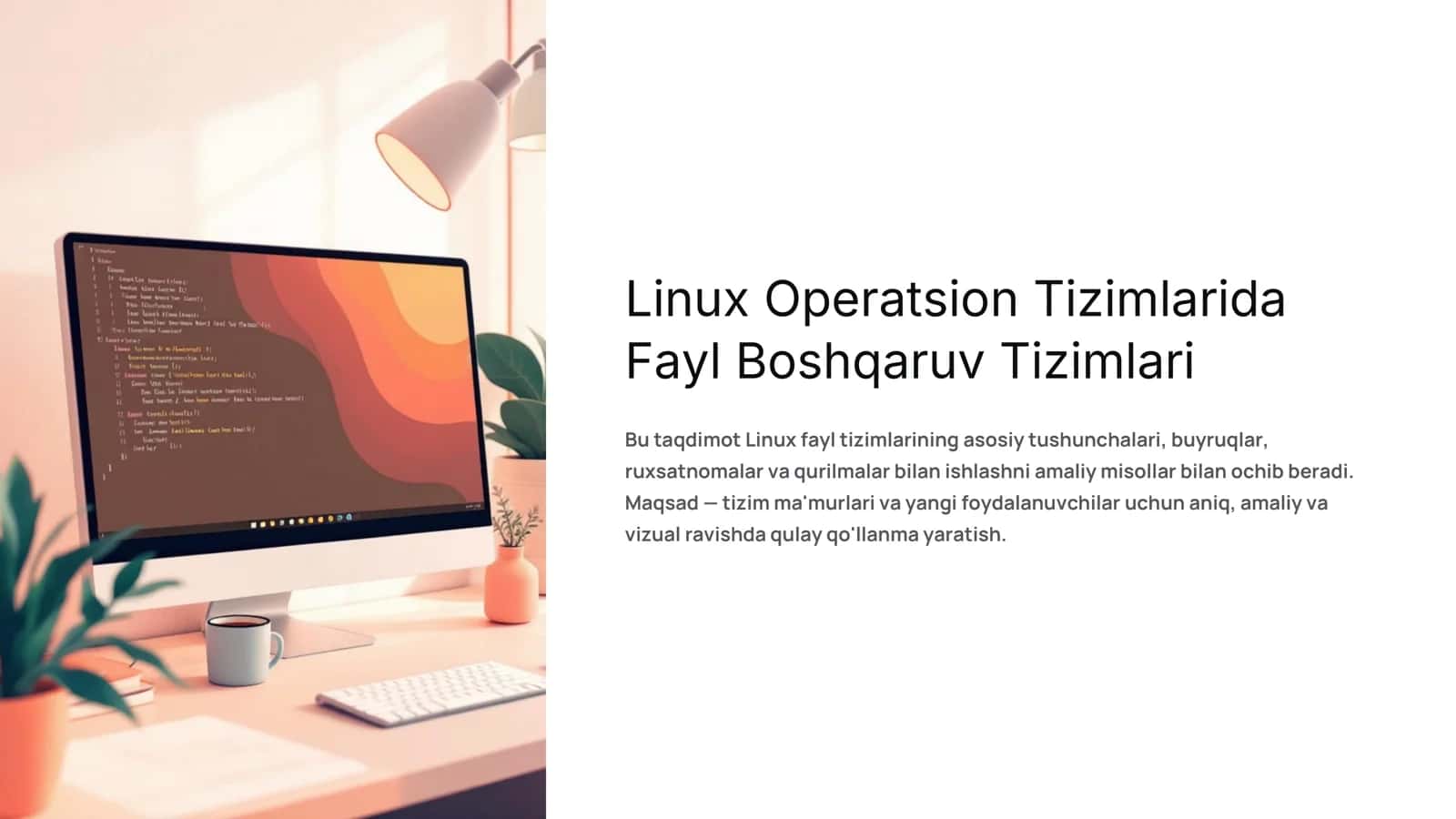 Linux Fayl Tizimlari 1