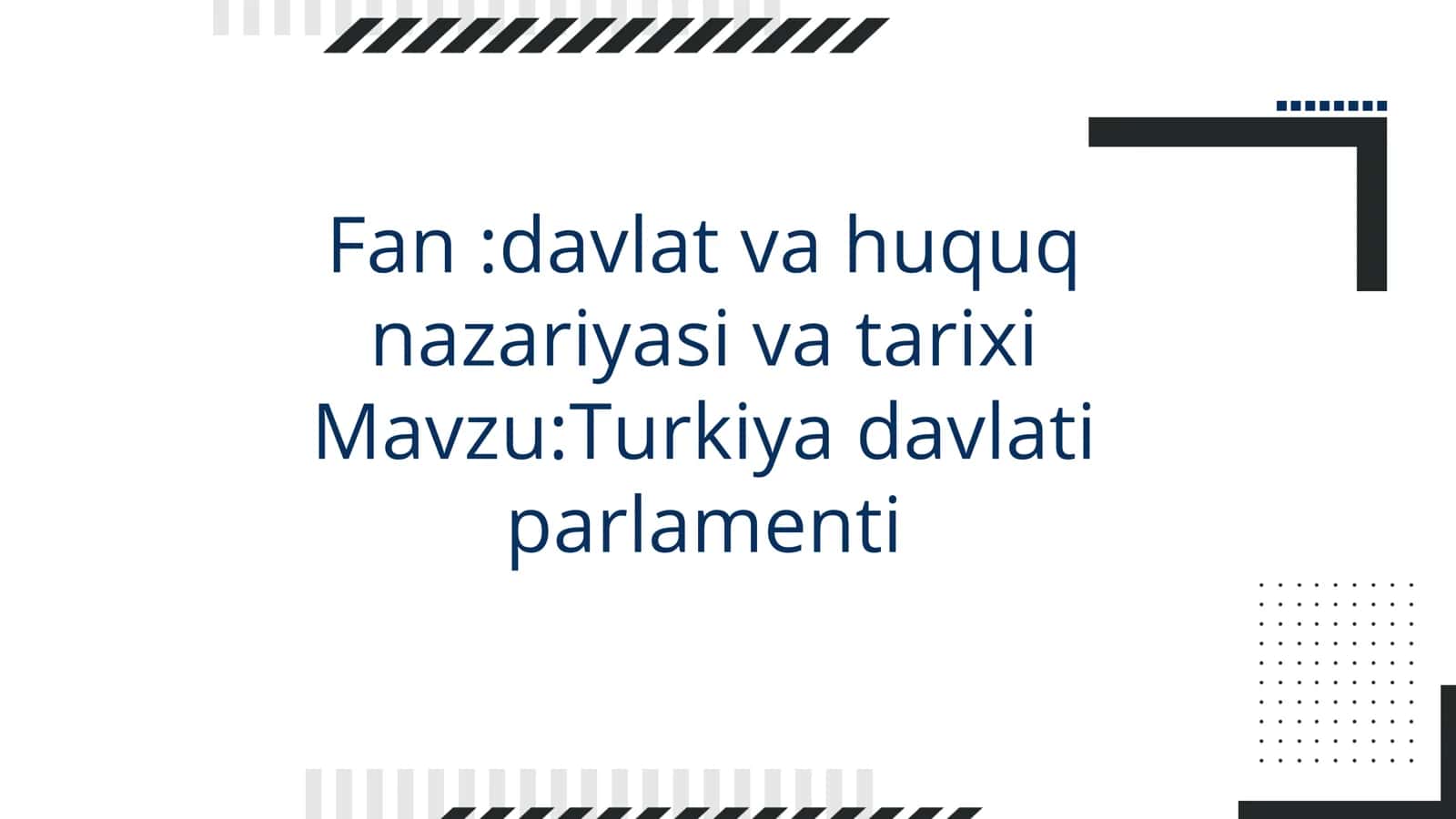 Turkiya parlamenti 1