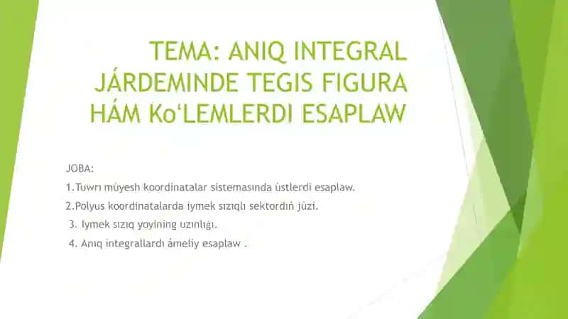 ANIQ INTEGRAL