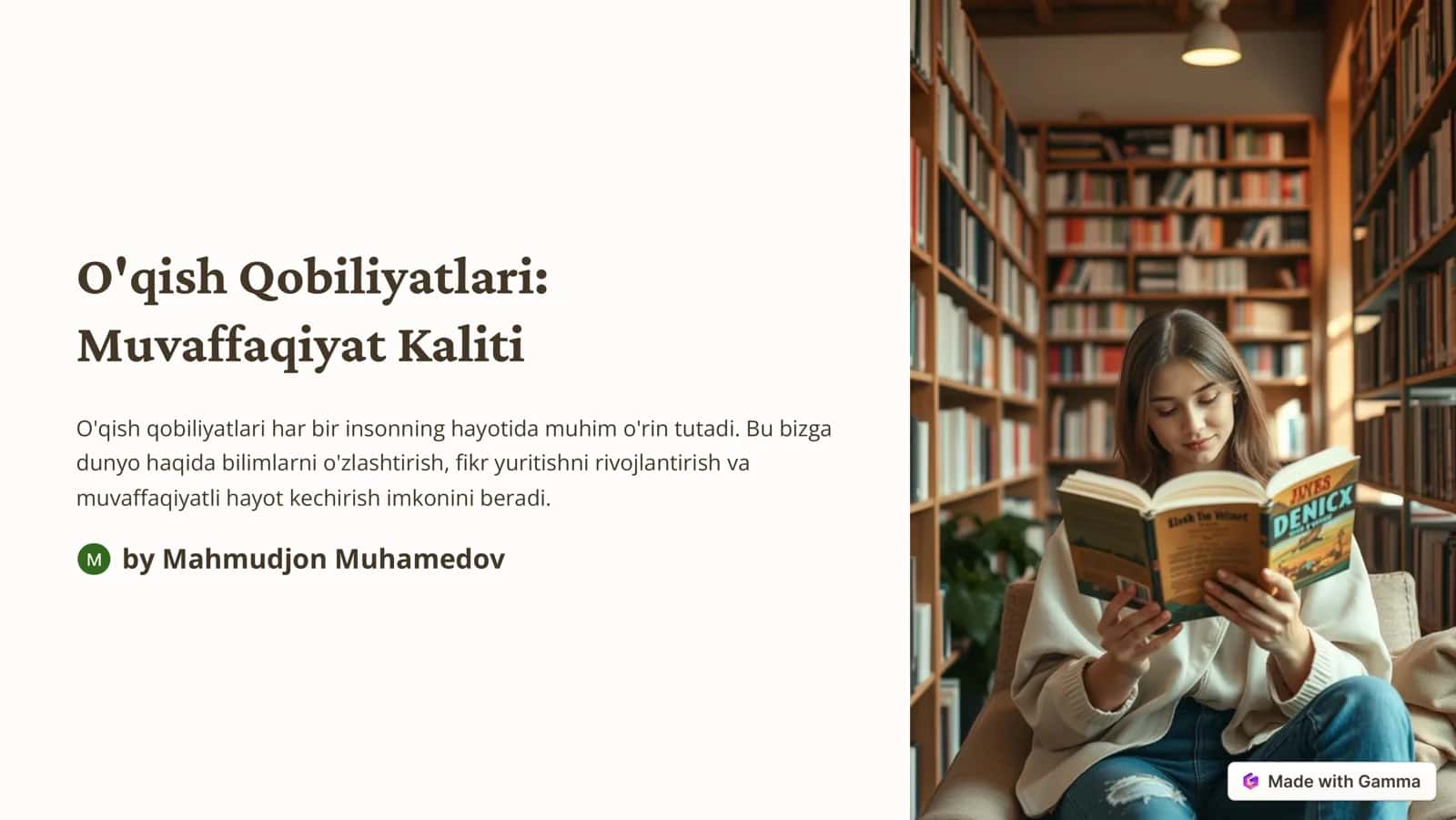 Asosiy O'qish Qobiliyatlari: Fonetik Anglash 1