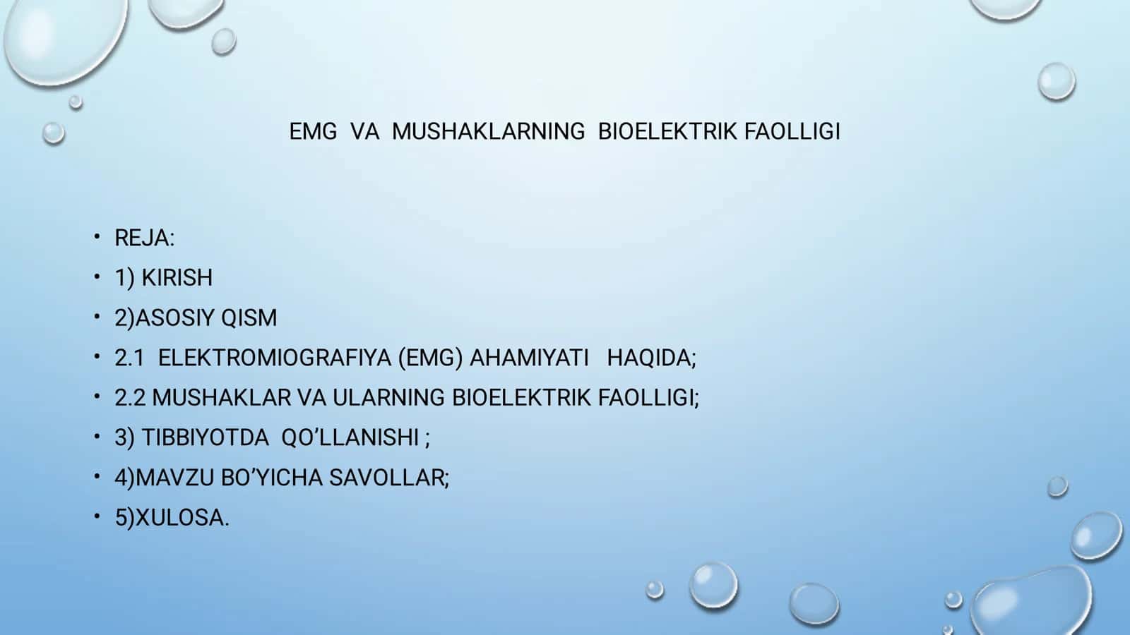 EMG VA MUSHAKLARNING BIOELEKTRIK FAOLLIGI 1