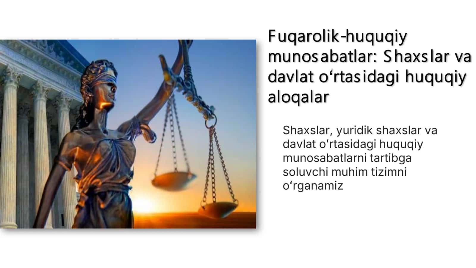 Fuqarolik-huquqiy munosabatlar 1