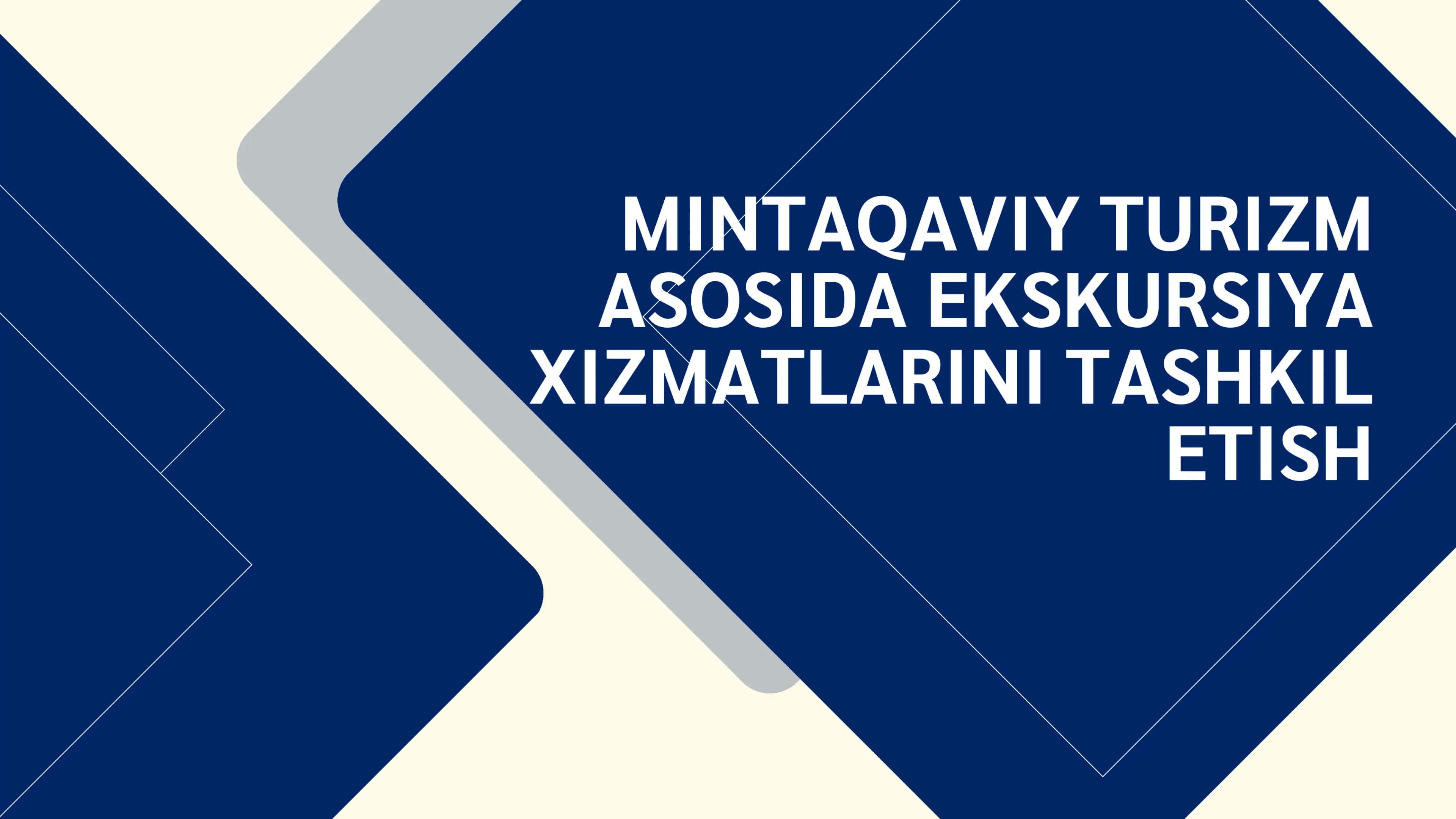 MINTAQAVIY TURIZM 1