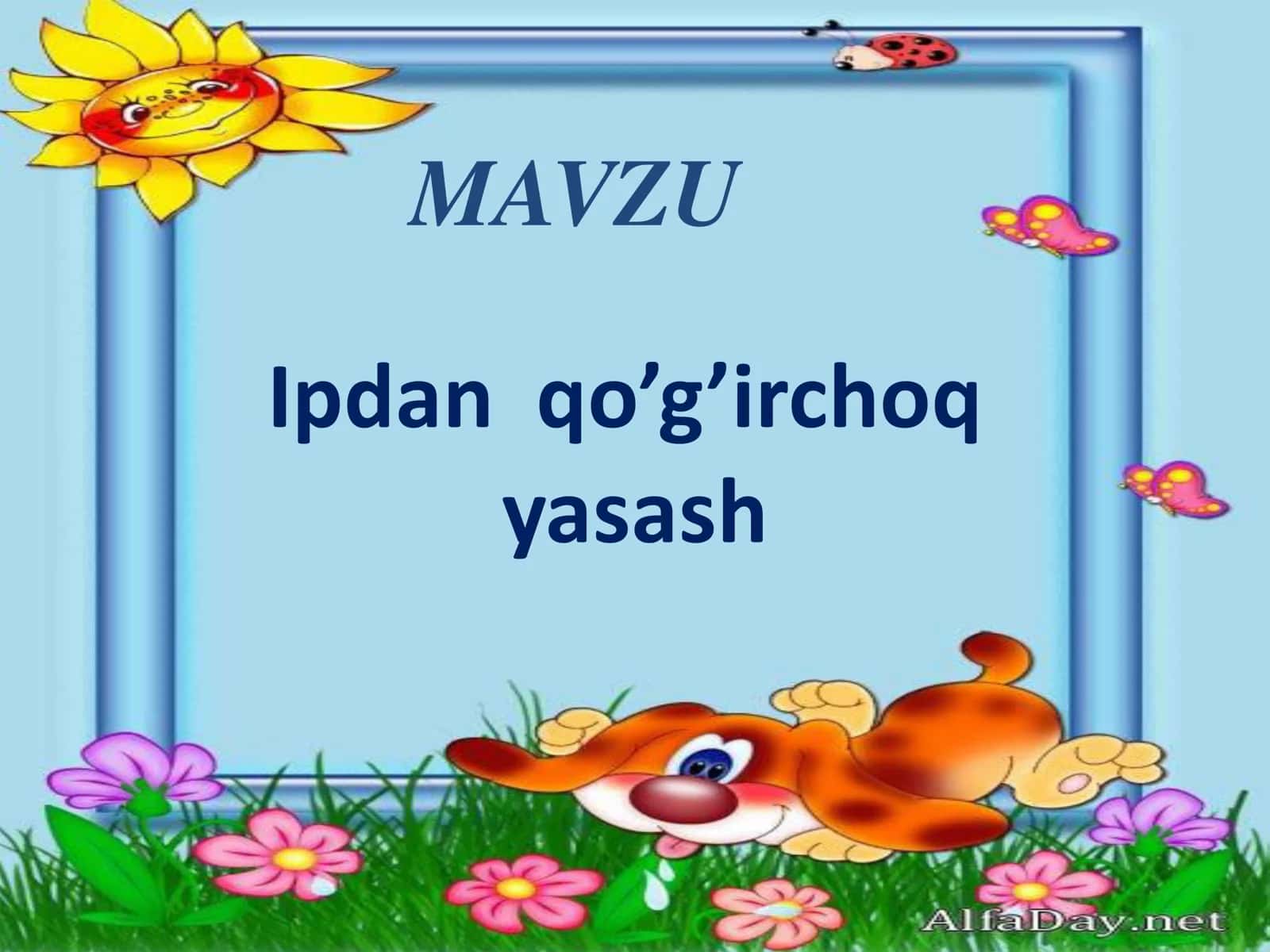 4-sinf Texologiya Ipdan qo'g'irchoq yasash dars ishlanma 1