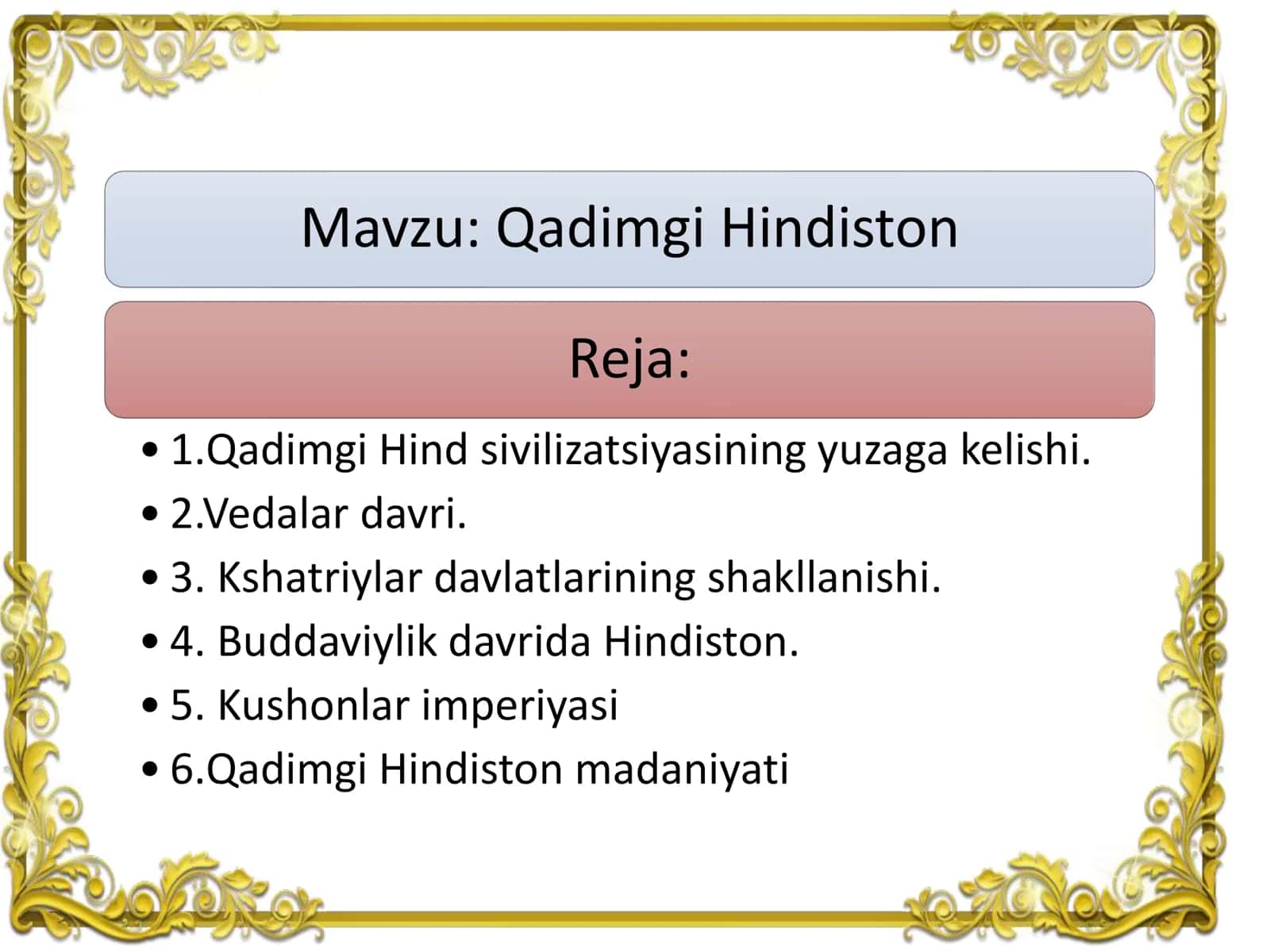 Qadimgi Hindiston 1
