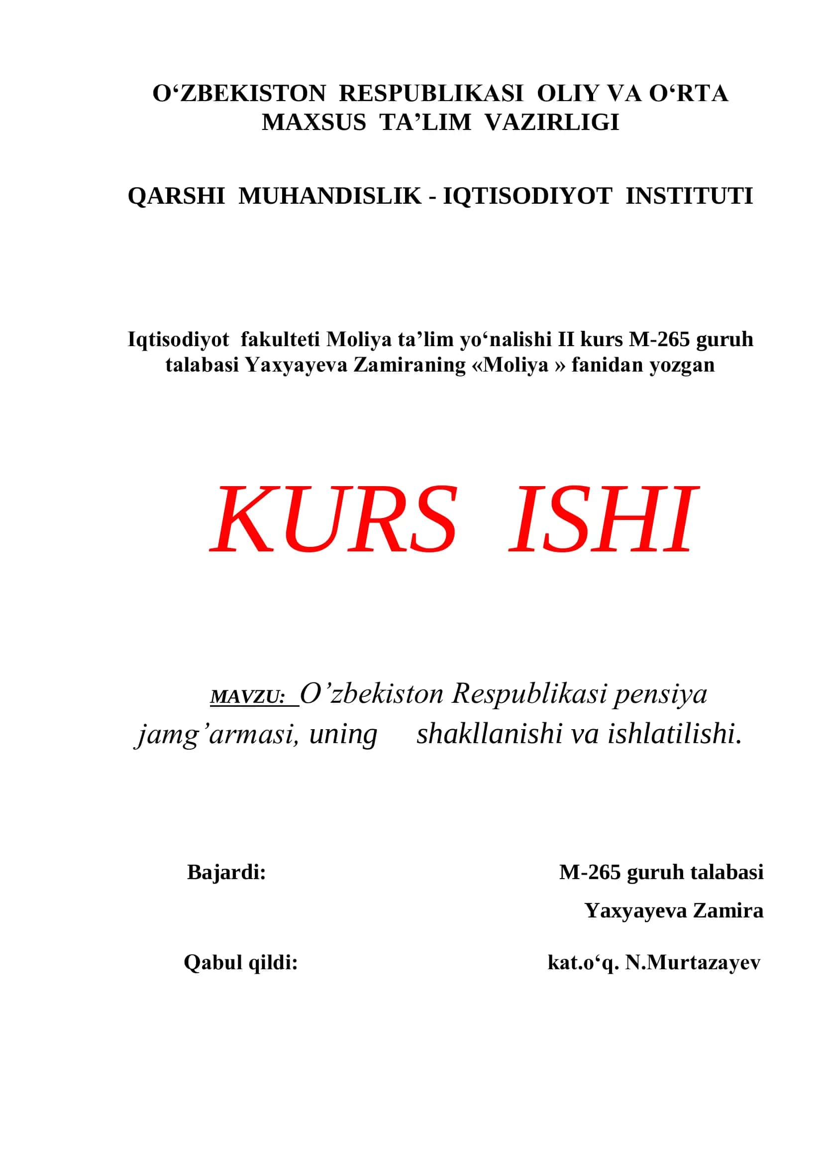 O’zbekiston Respublikasi pensiya jamg’armasi 1