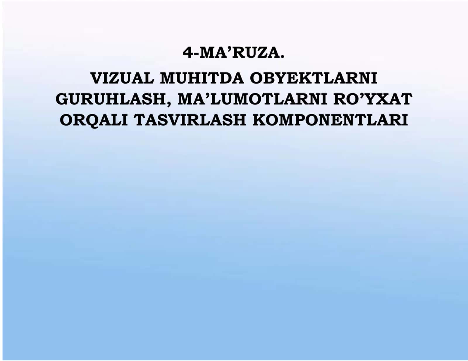 PANEL KOMPONENTASI 1