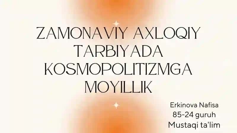 Kosmopolitizm