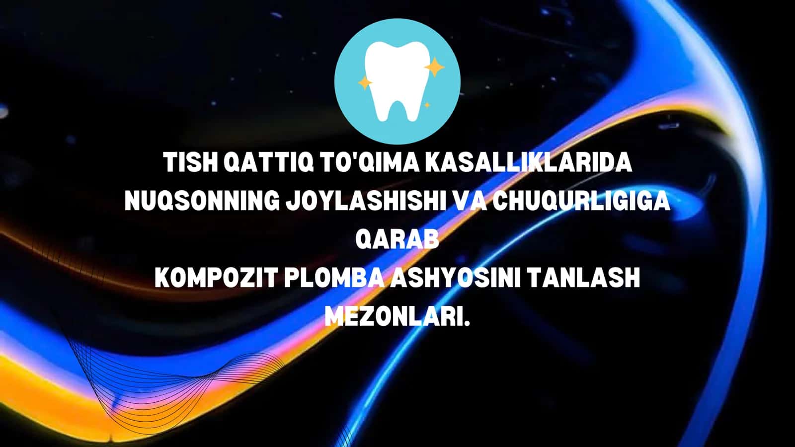 Emal va dentindagi patologik o'zgarishlar 1