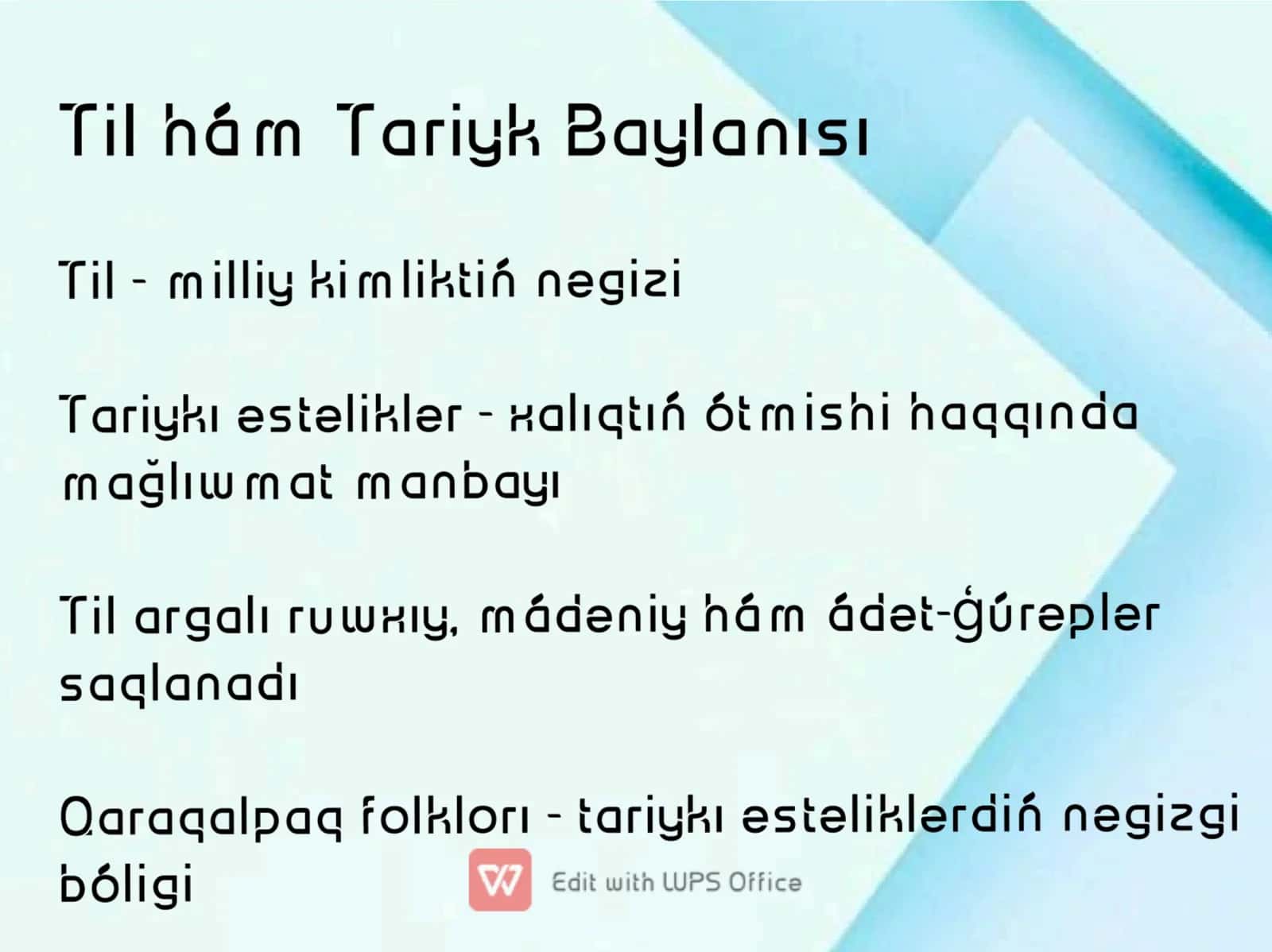 Qoraqalpoq tili 1