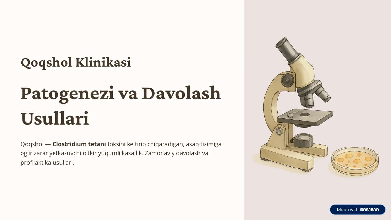 Qoqshol Klinikasi 1
