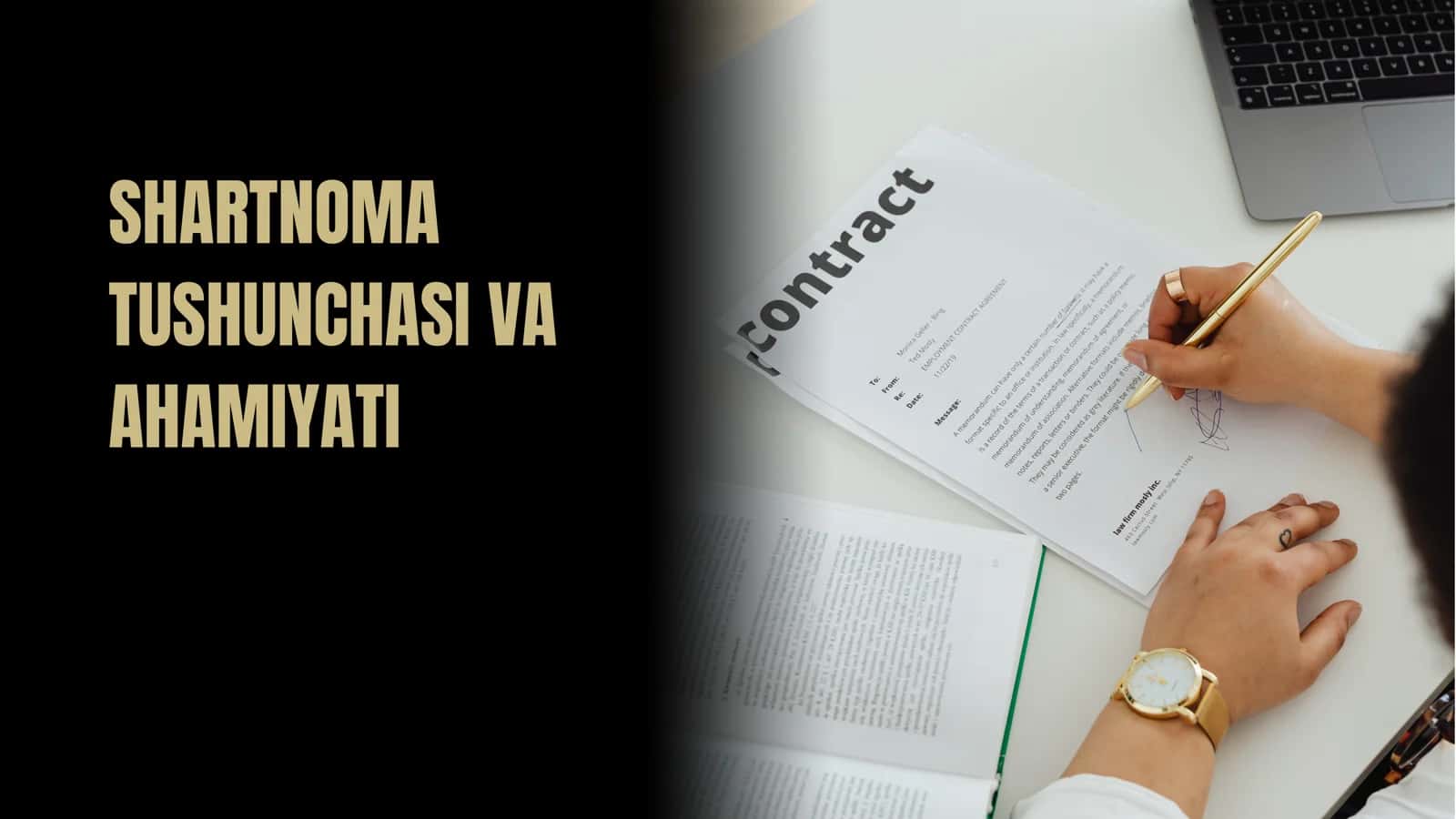 SHARTNOMA TUSHUNCHASI VA AHAMIYATI 1