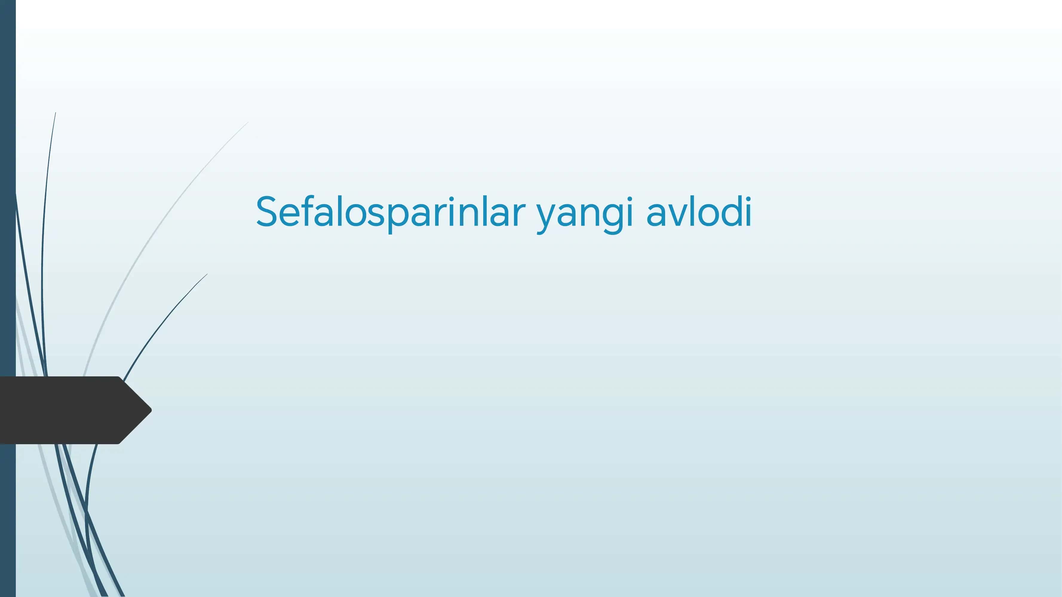 antibiotiklarni sefalosiporinglar guruhi 1