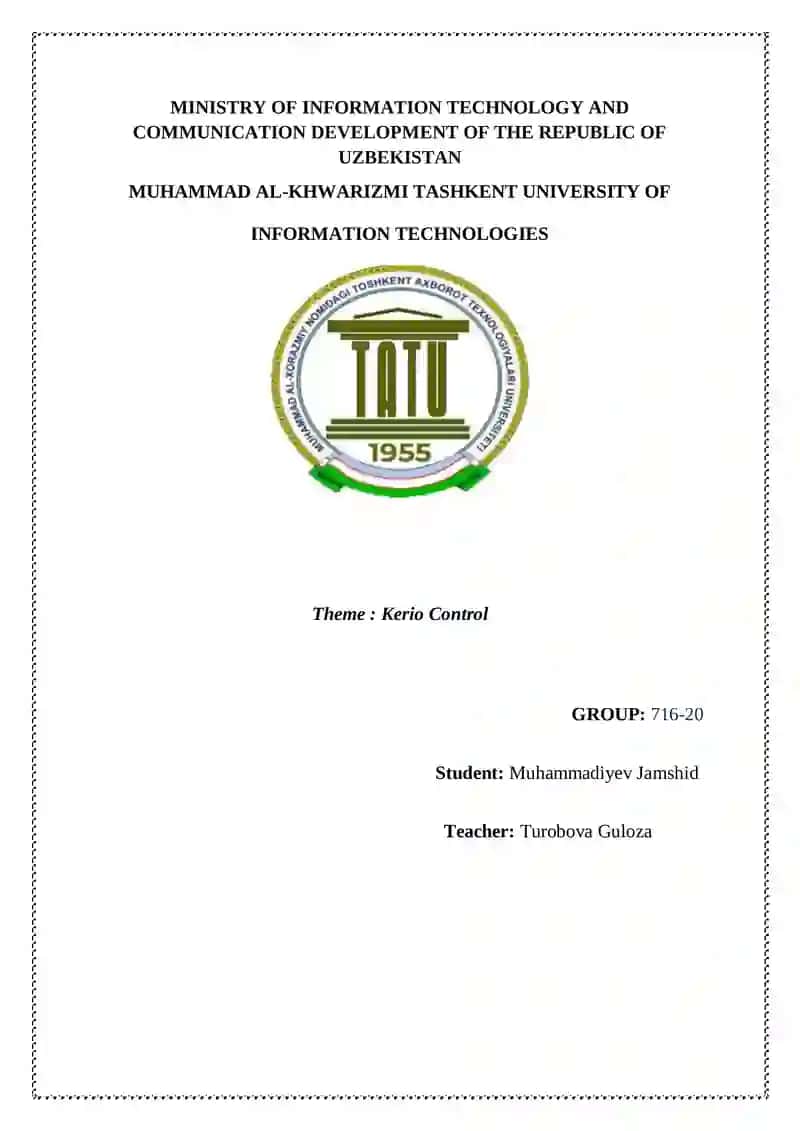 Kerio Control