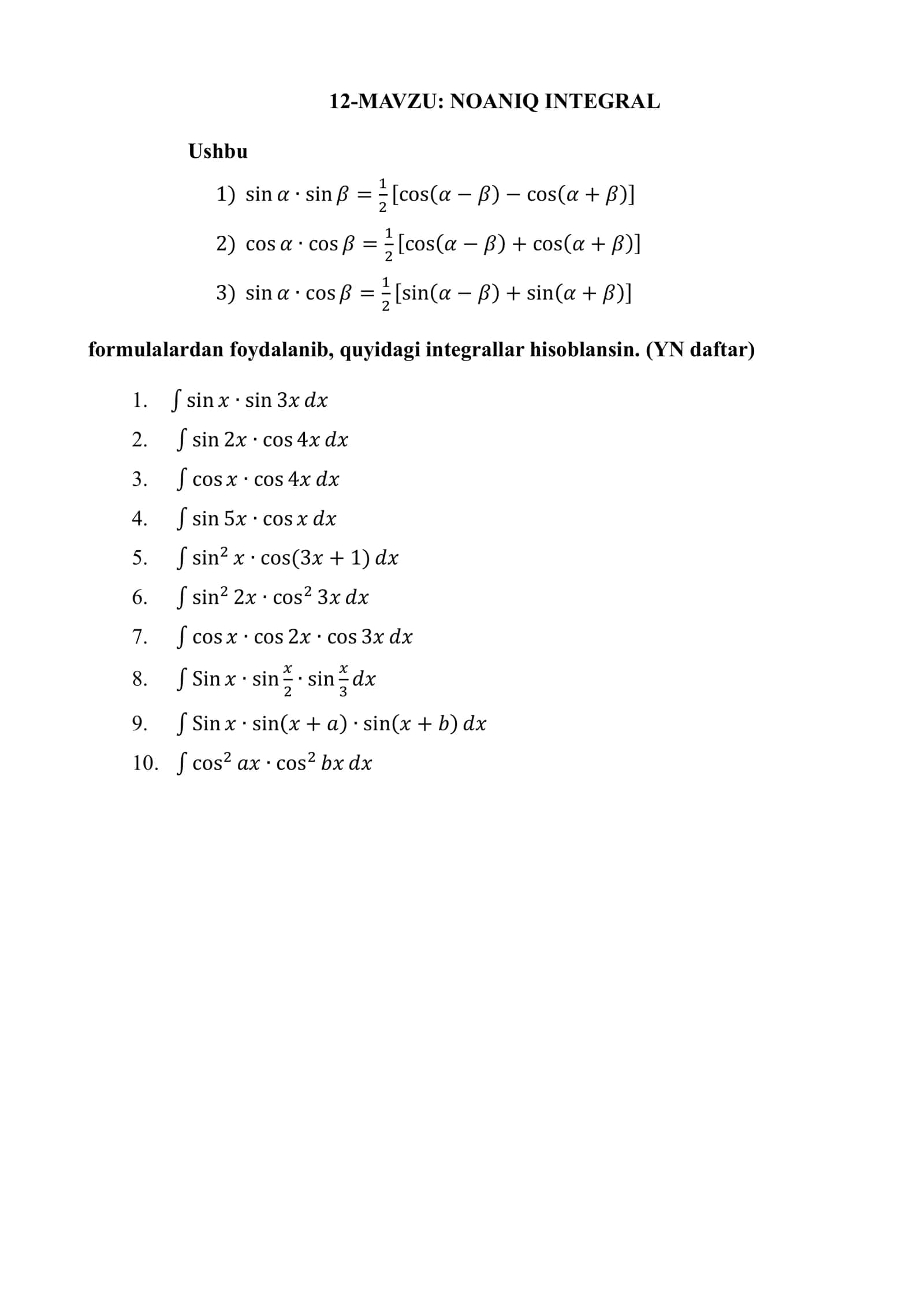 NOANIQ INTEGRAL 1