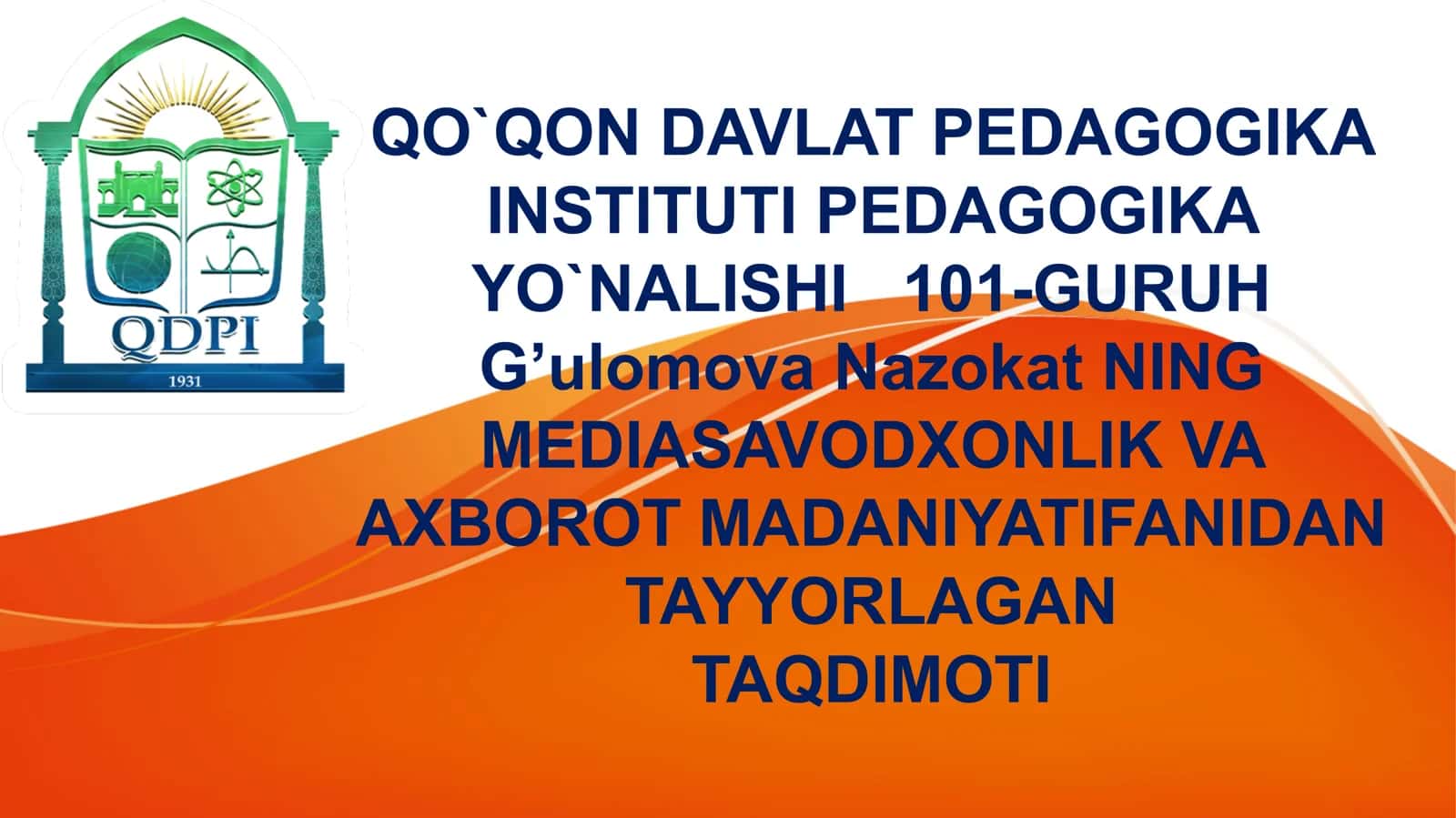 OAV AHOLINING MEDIASAVODXONLIGINI OSHIRUVCHI VOSITA SIFATIDA 1