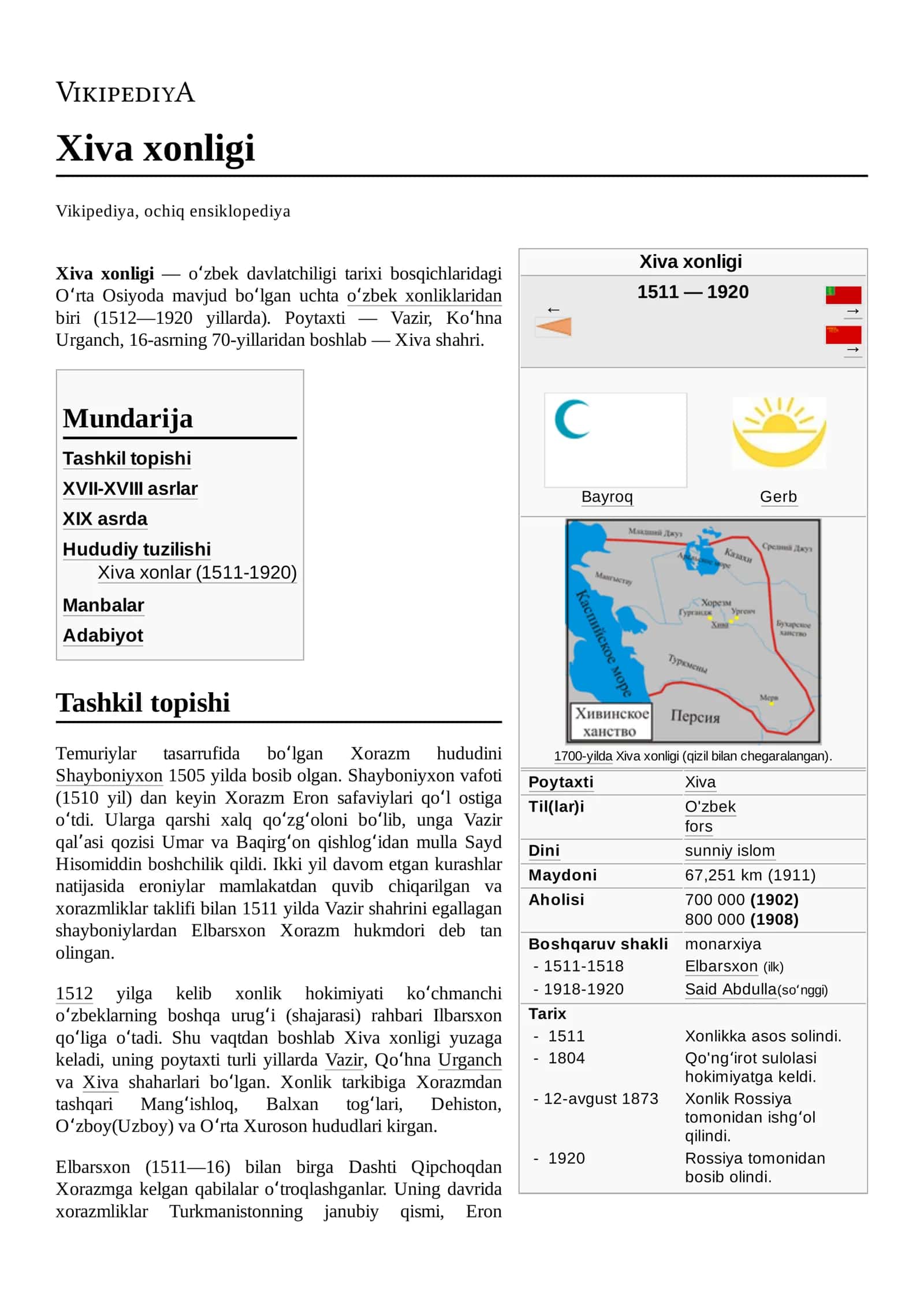 Xiva xonligi 1
