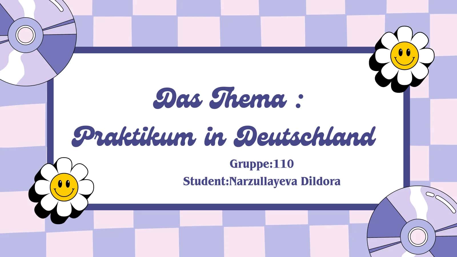 Praktikum in Deutschland 1
