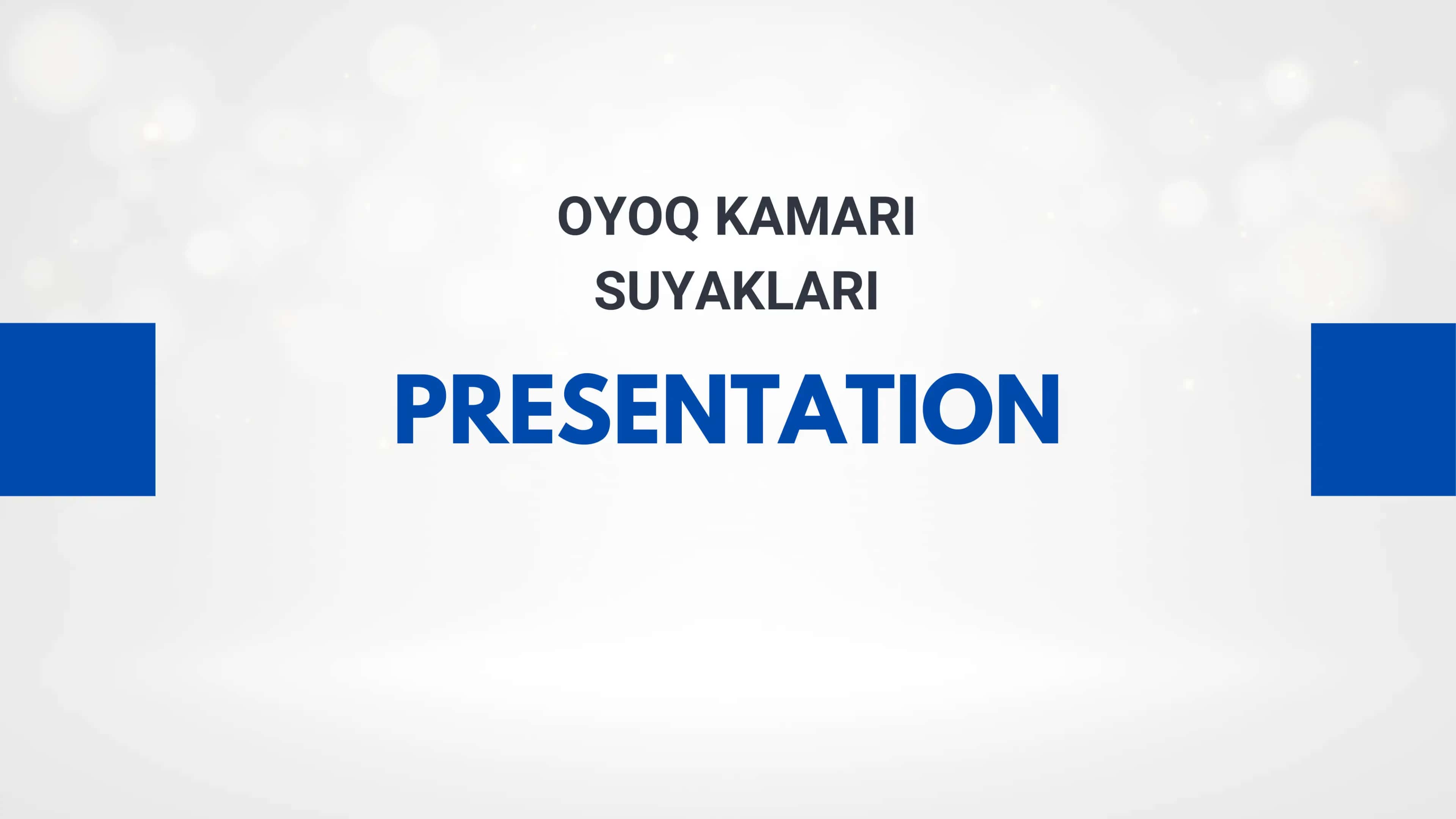 OYOQ KAMARI (Foot Anatomy) 1