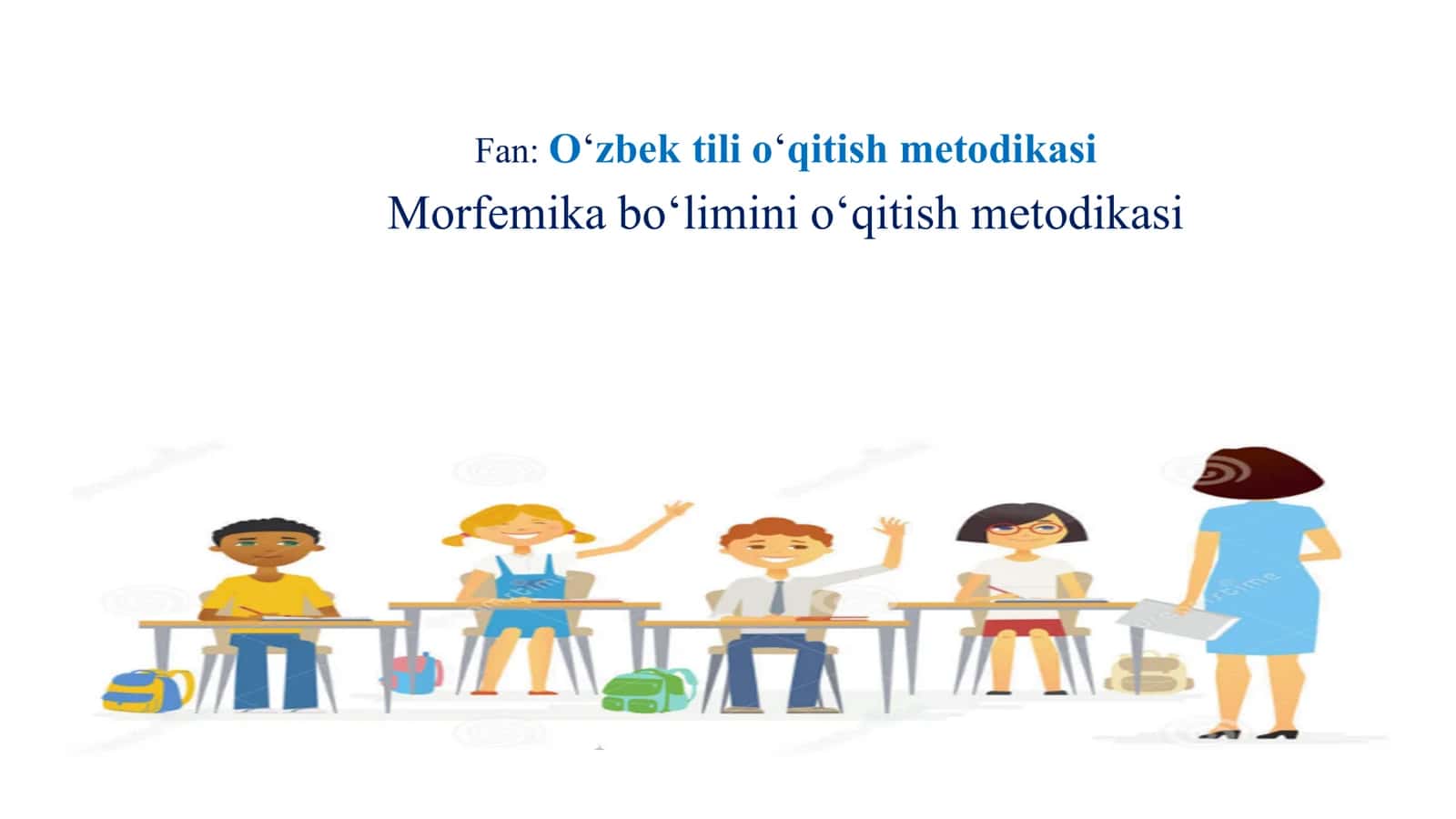 Morfemika bo‘limini o‘qitish metodikasi 1