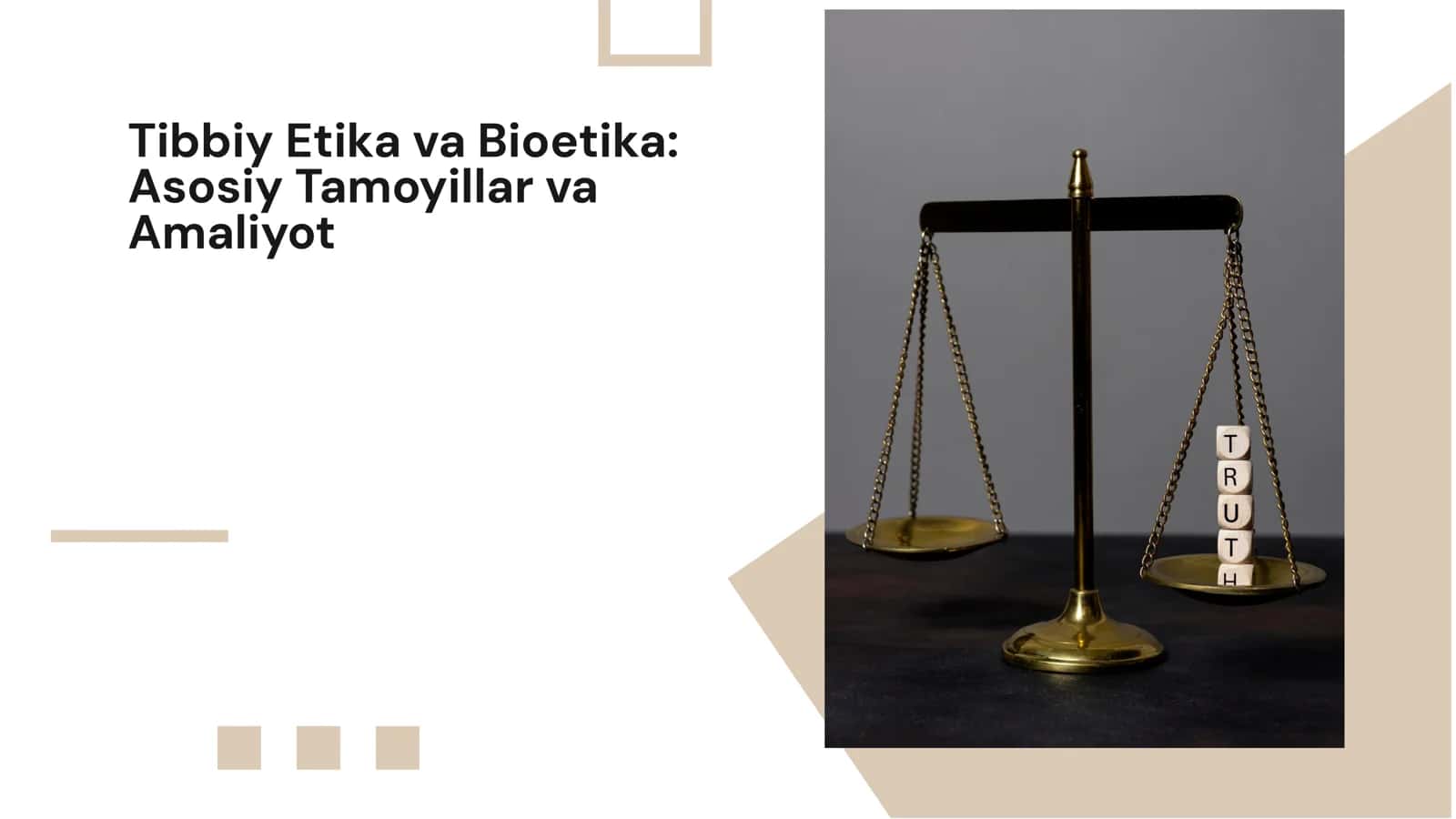 Tibbiy etika va bioetika 1