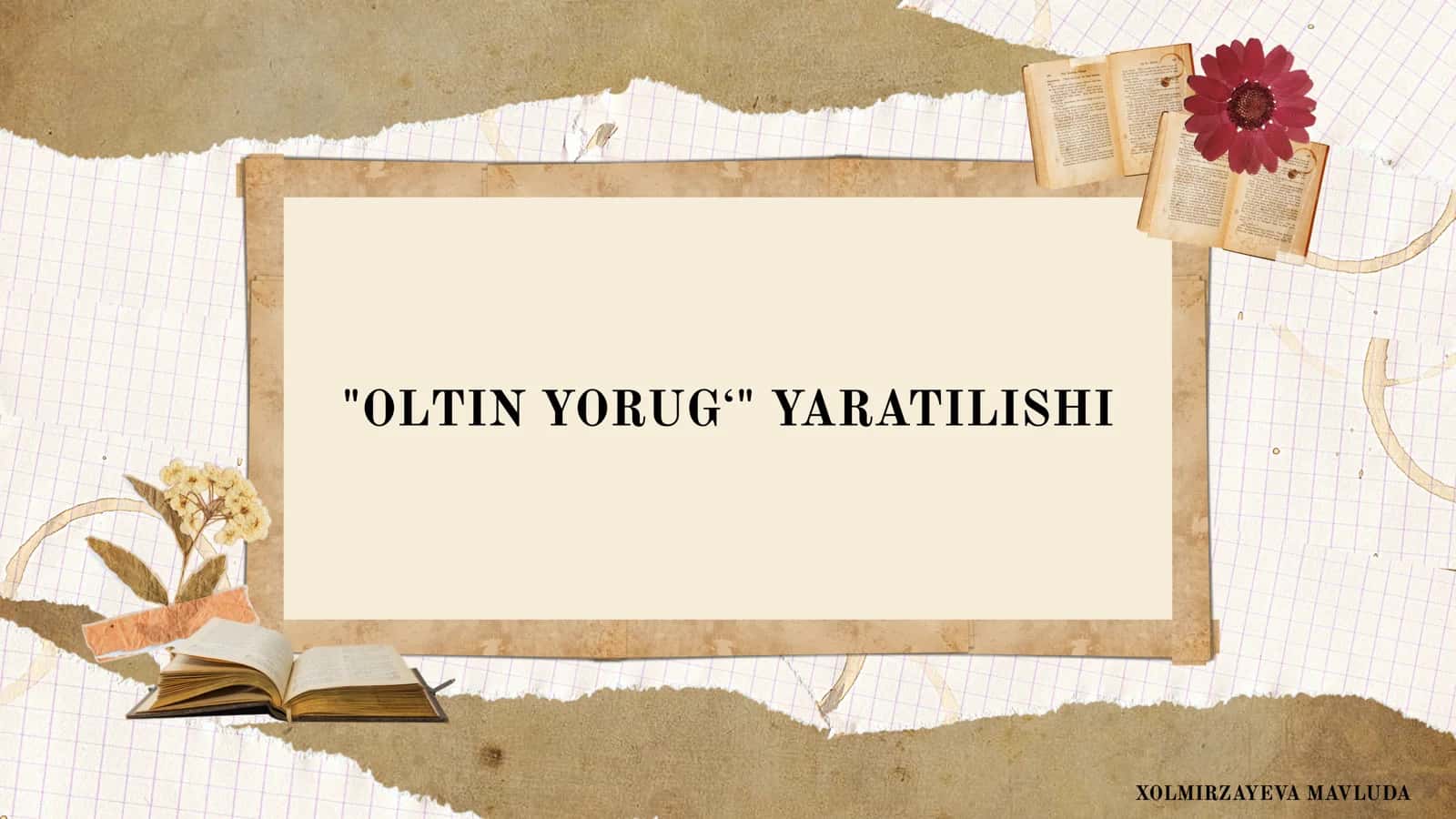Oltin yorugʻ 1