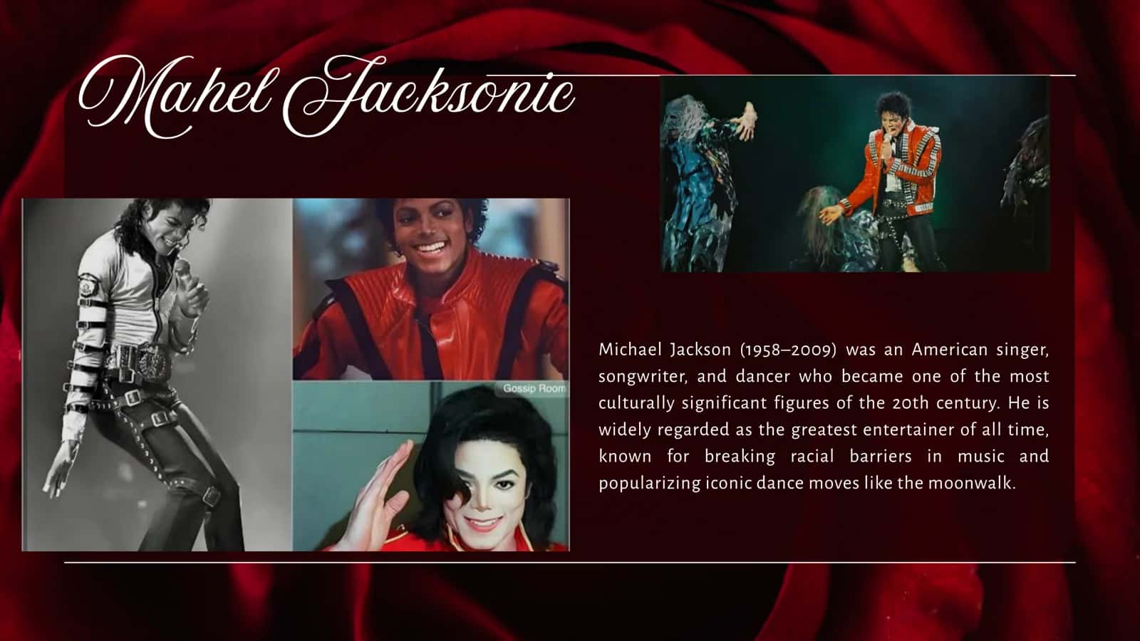 Michael Jackson 1