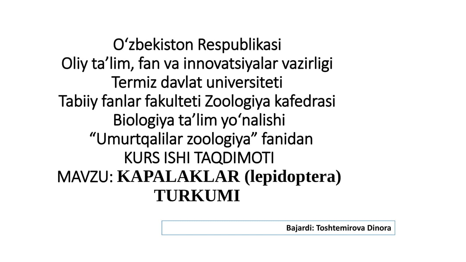 KAPALAKLAR (lepidoptera) 1