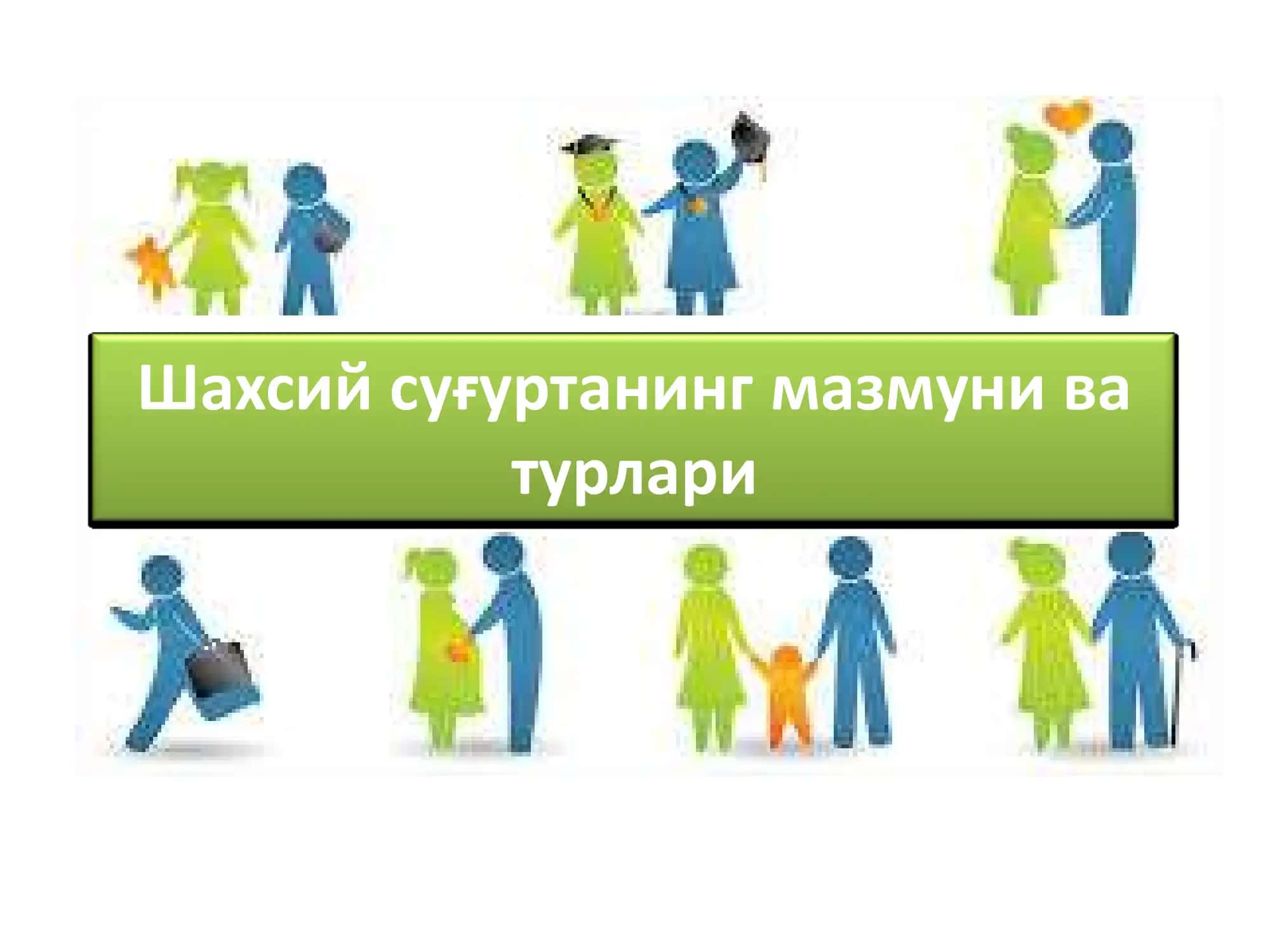 Шахсий суғурта 1