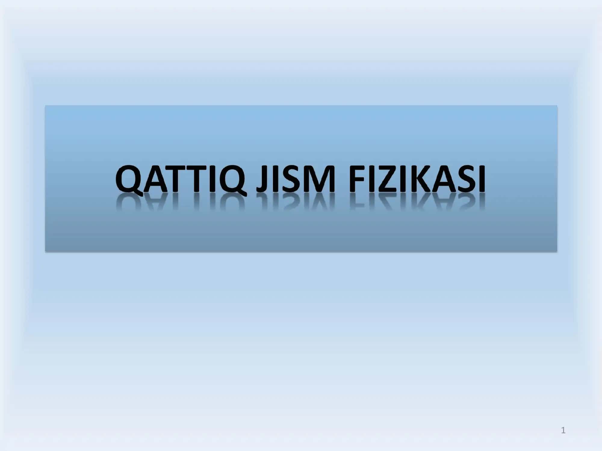 Yarim o’tkazgichlar va ularning xususiyatlari 1