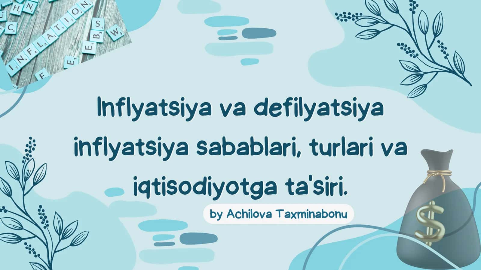 Inflyatsiya va defilyatsiya 1