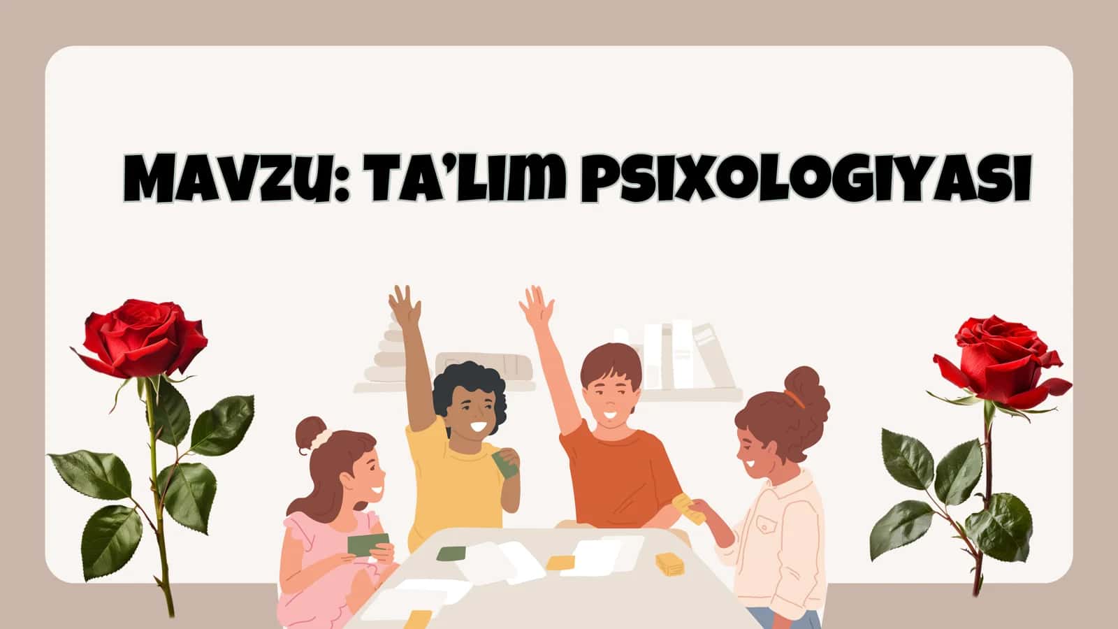 Ta’lim psixologiyasi 1