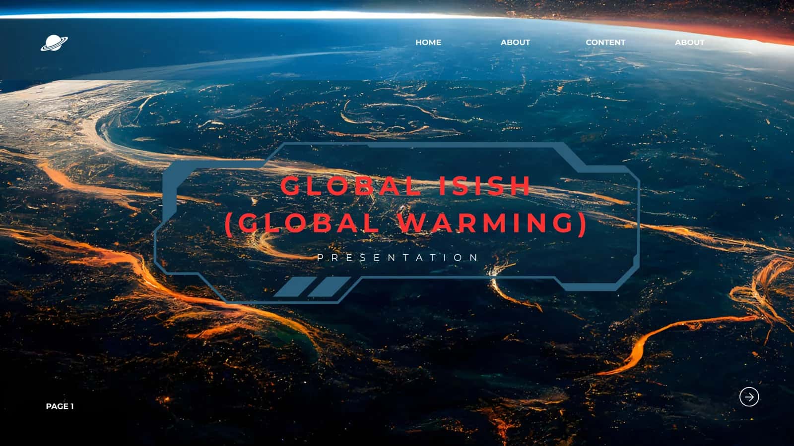 Global isish taqdimoti 10 slayd PPT 1