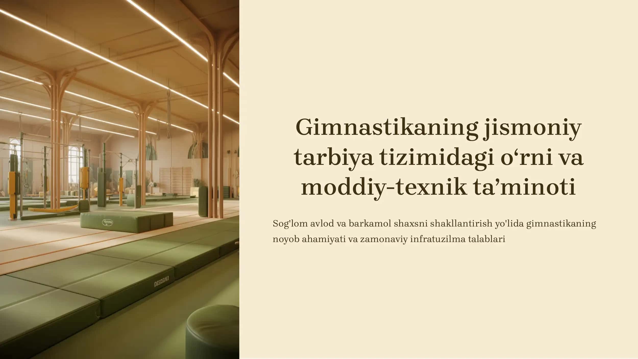 Gimnastika: Tarixiy ildizlar va jismoniy tarbiyada ahamiyati 1