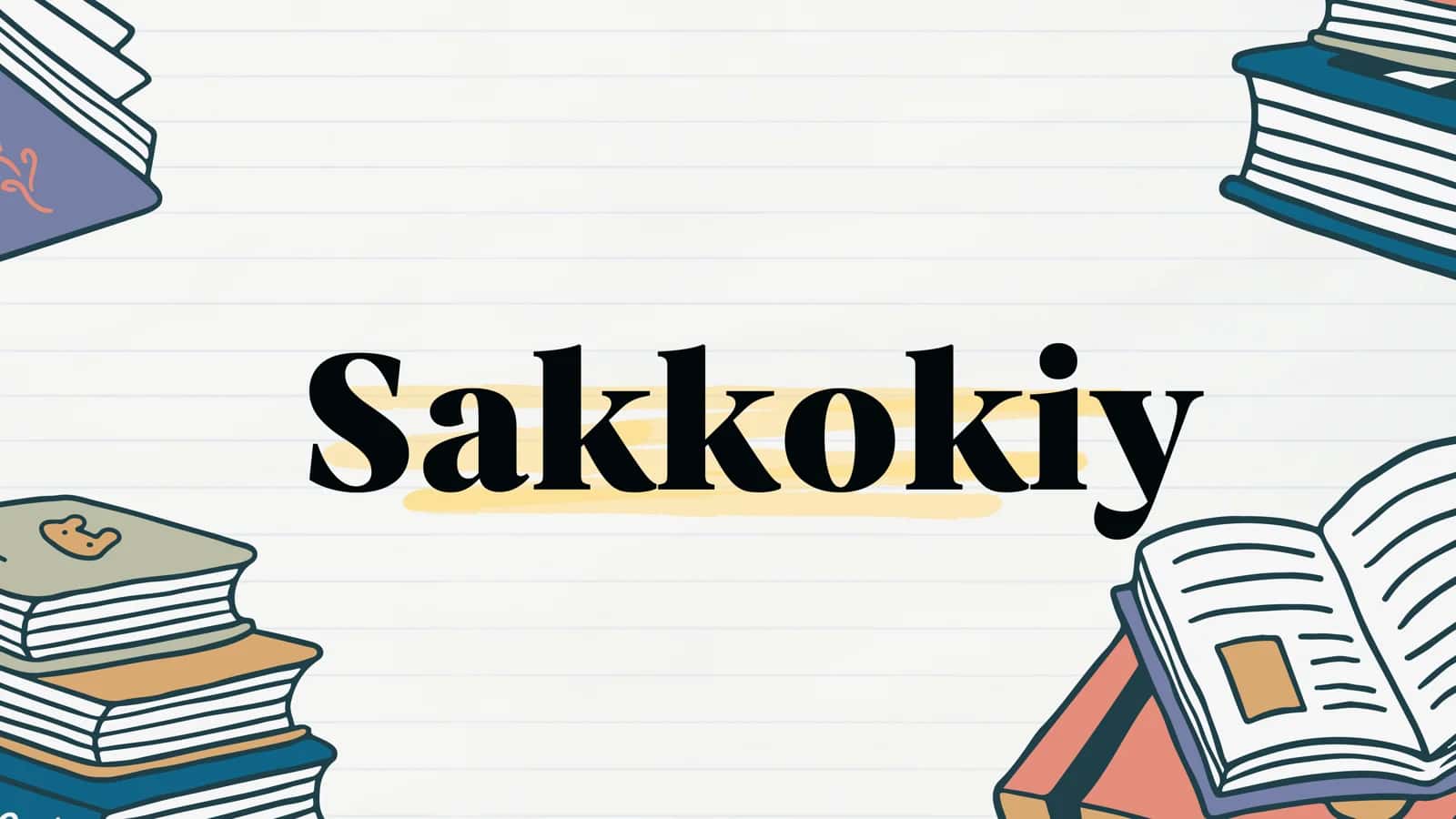 Sakkokiy 1