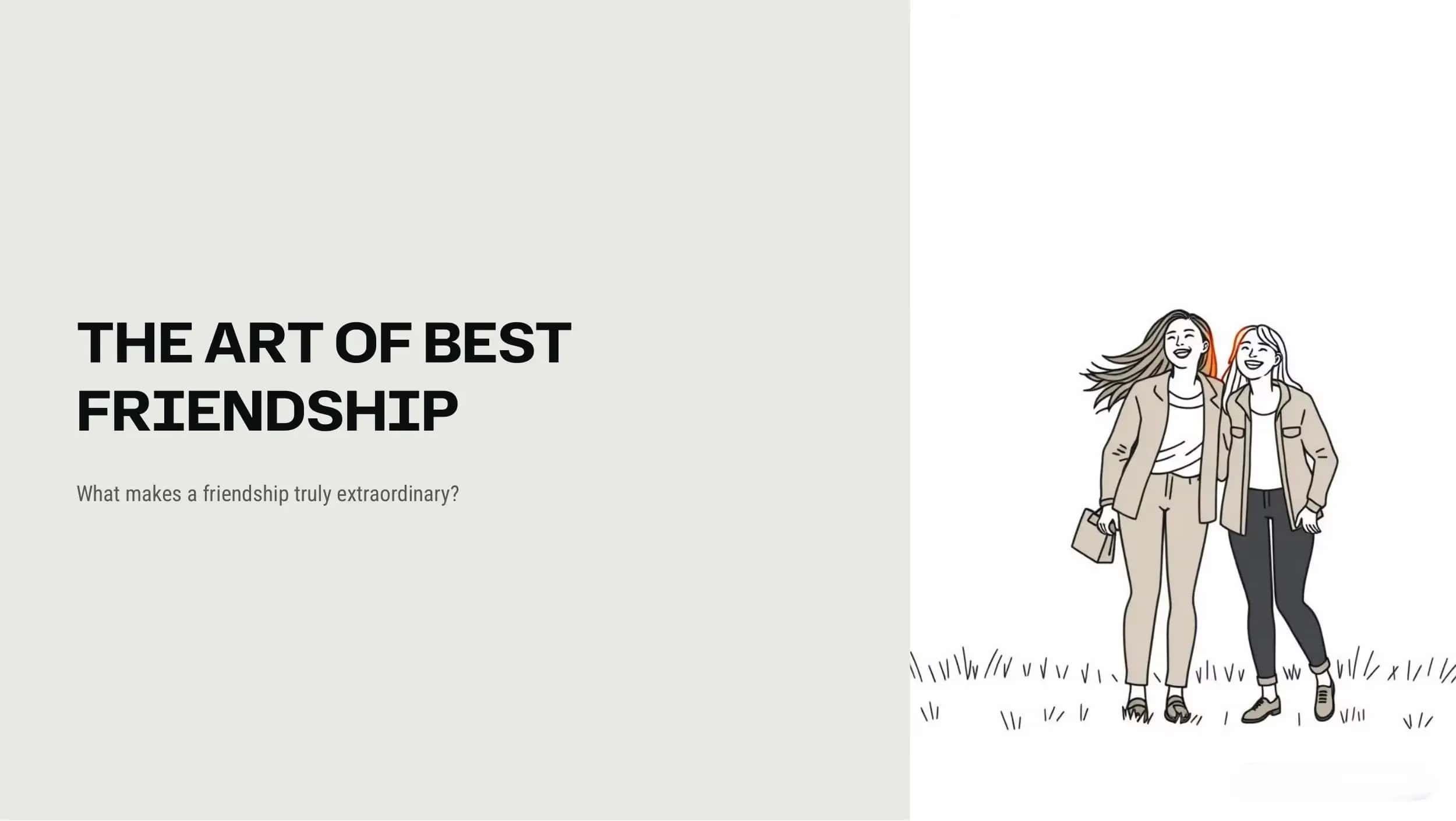 THE ART OF BEST FRIENDSHIP 1