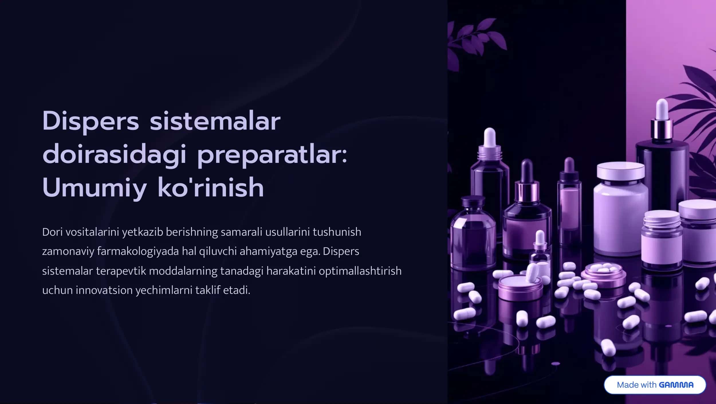 Dispers sistemalar 1