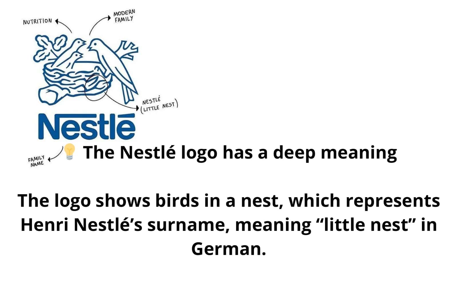 The Nestle logo 1