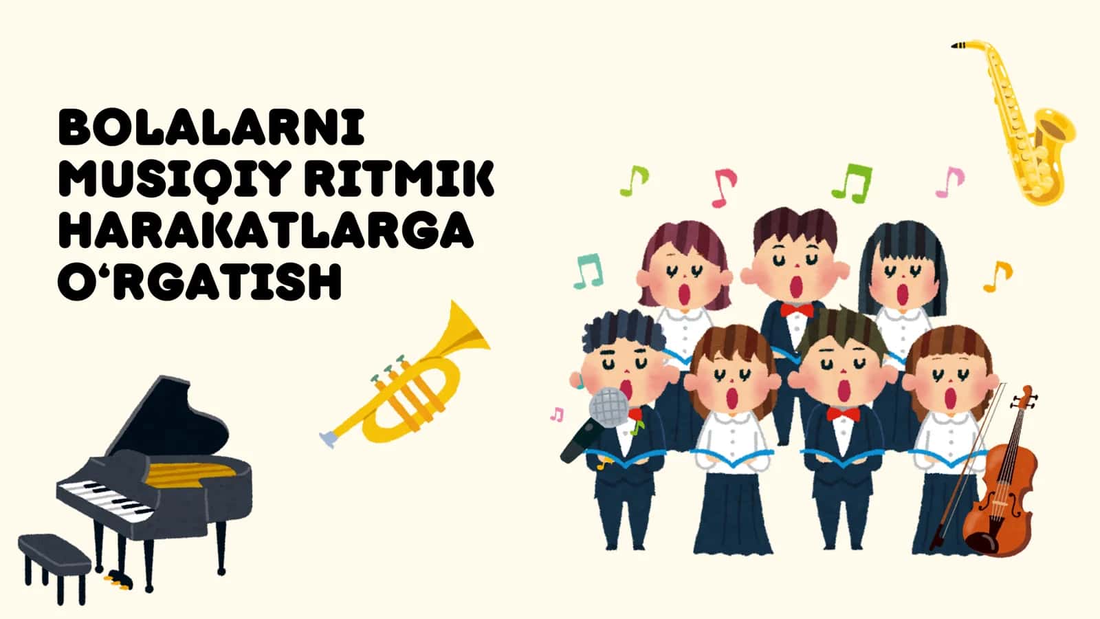 Bolalarni musiqiy ritmik harakatlarga o‘rgatish 1