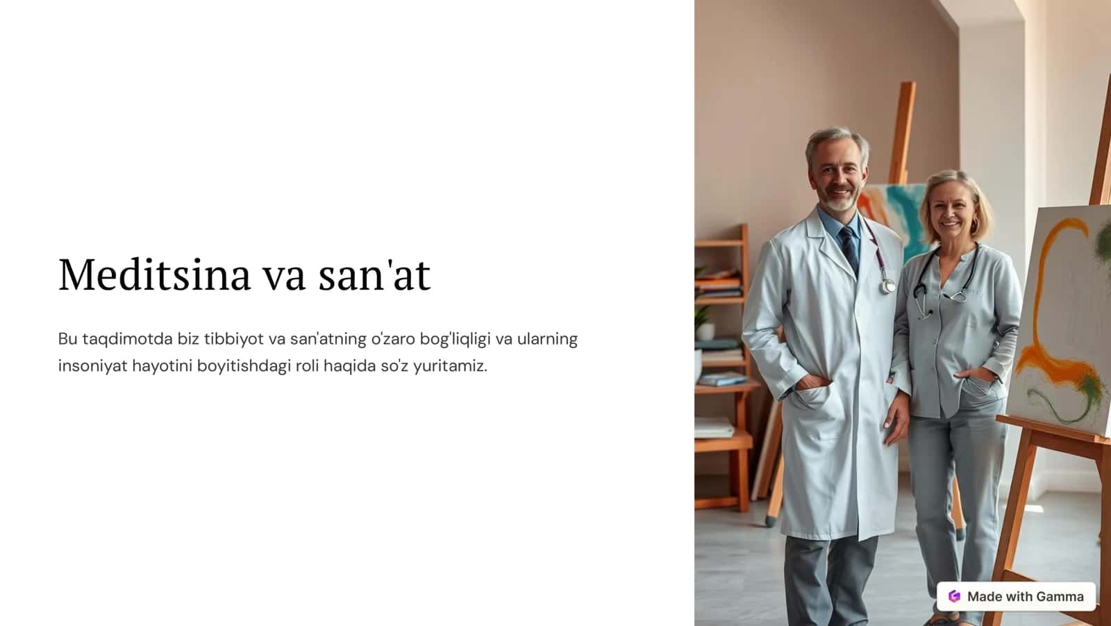 Meditsina va san'at 1