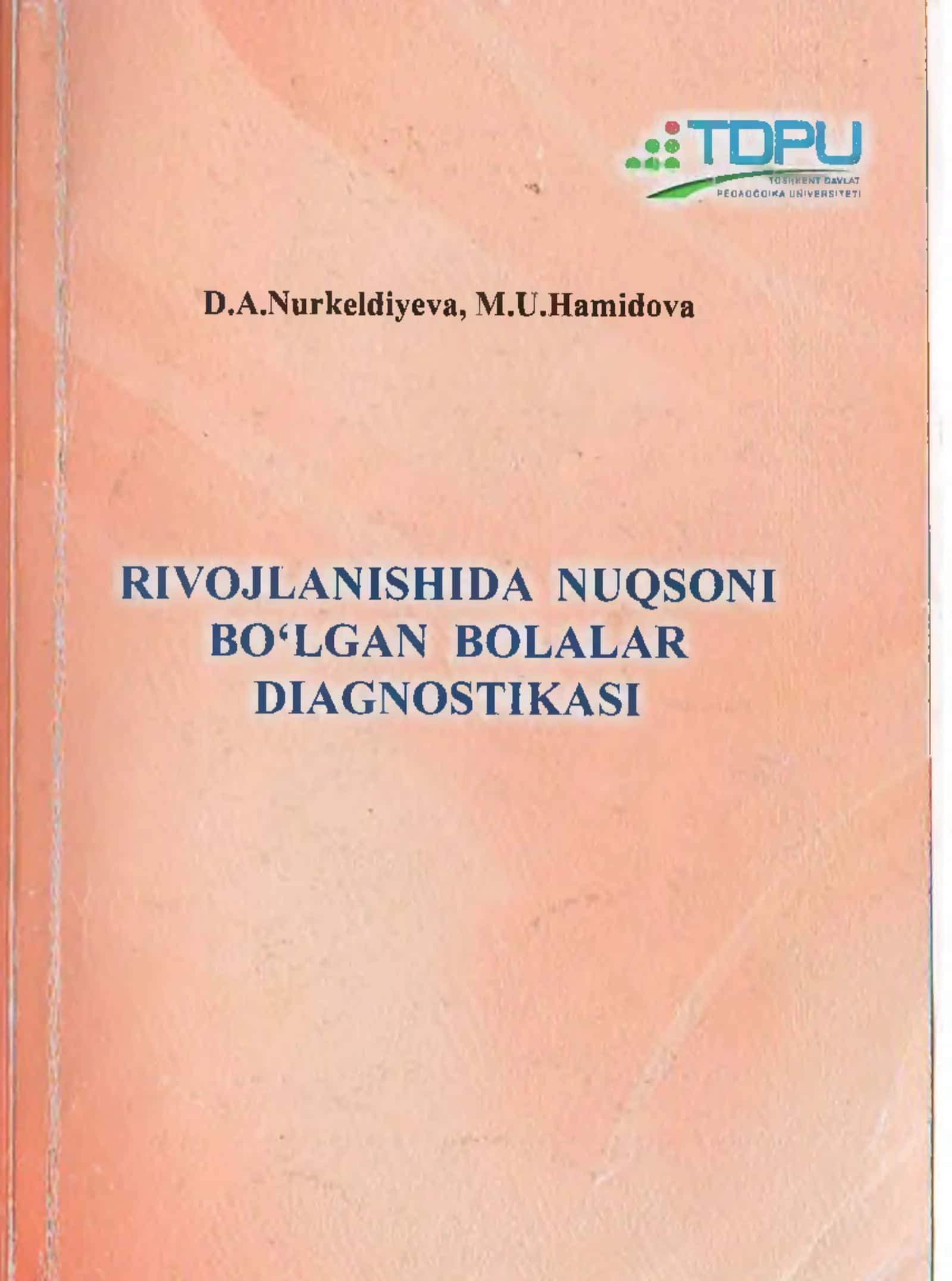 Bolalar Diagnostikasi 1