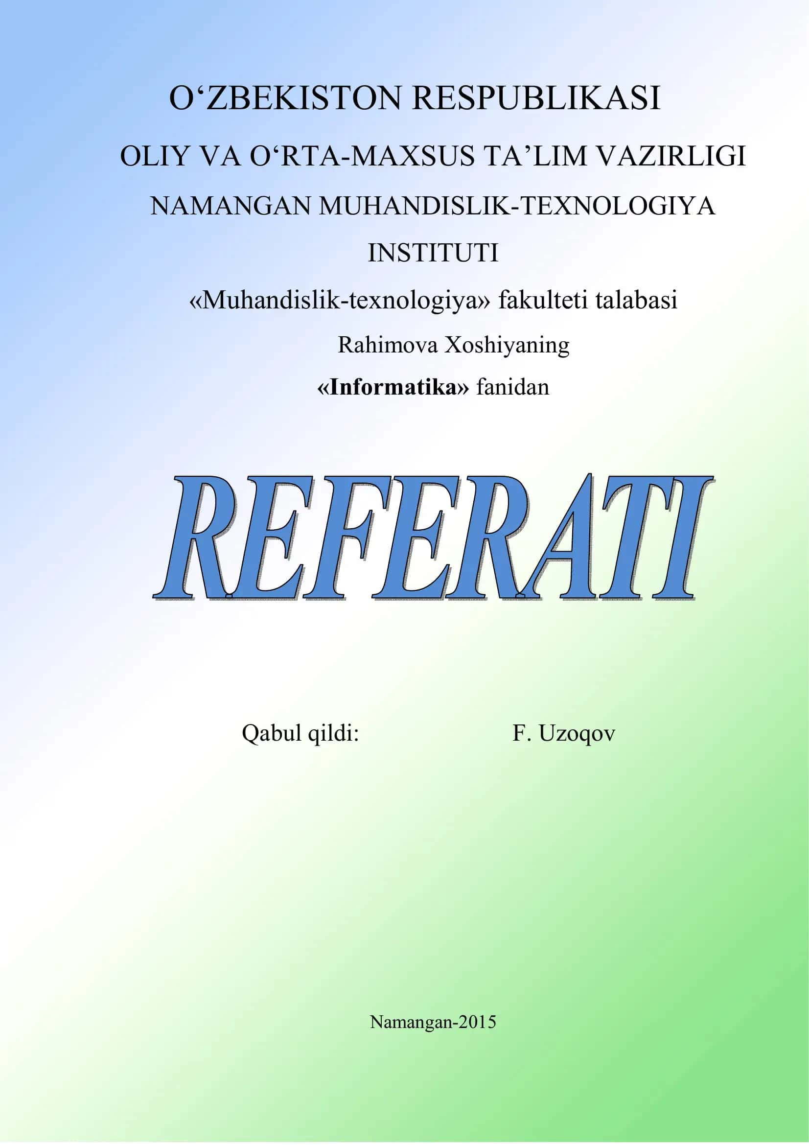 KOMPYUTER TARIXI 1