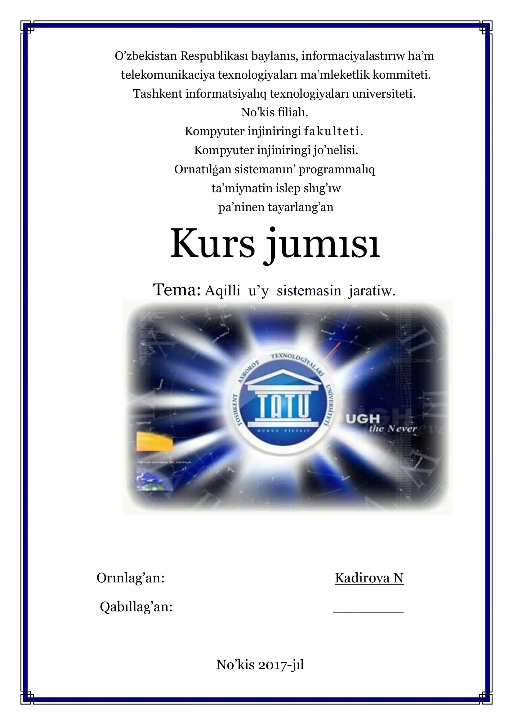 Kompyuter injiniringi fakulteti 1