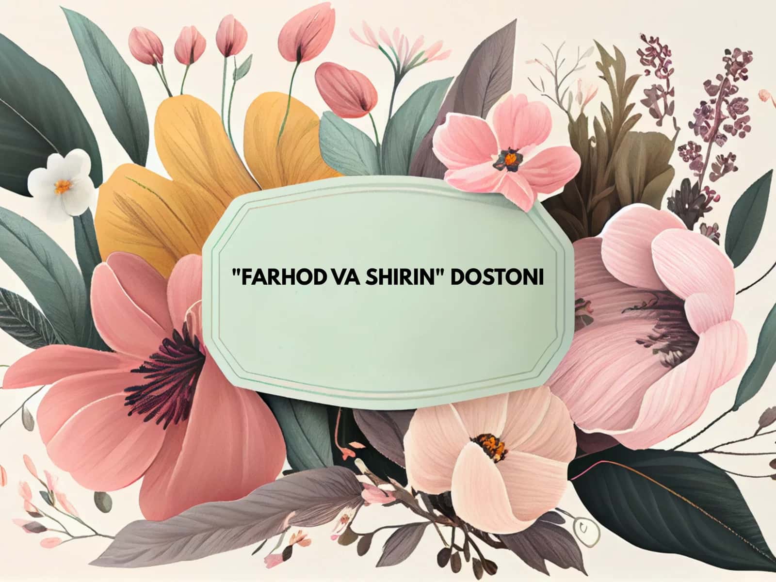 "FARHOD VA SHIRIN" DOSTONI 1
