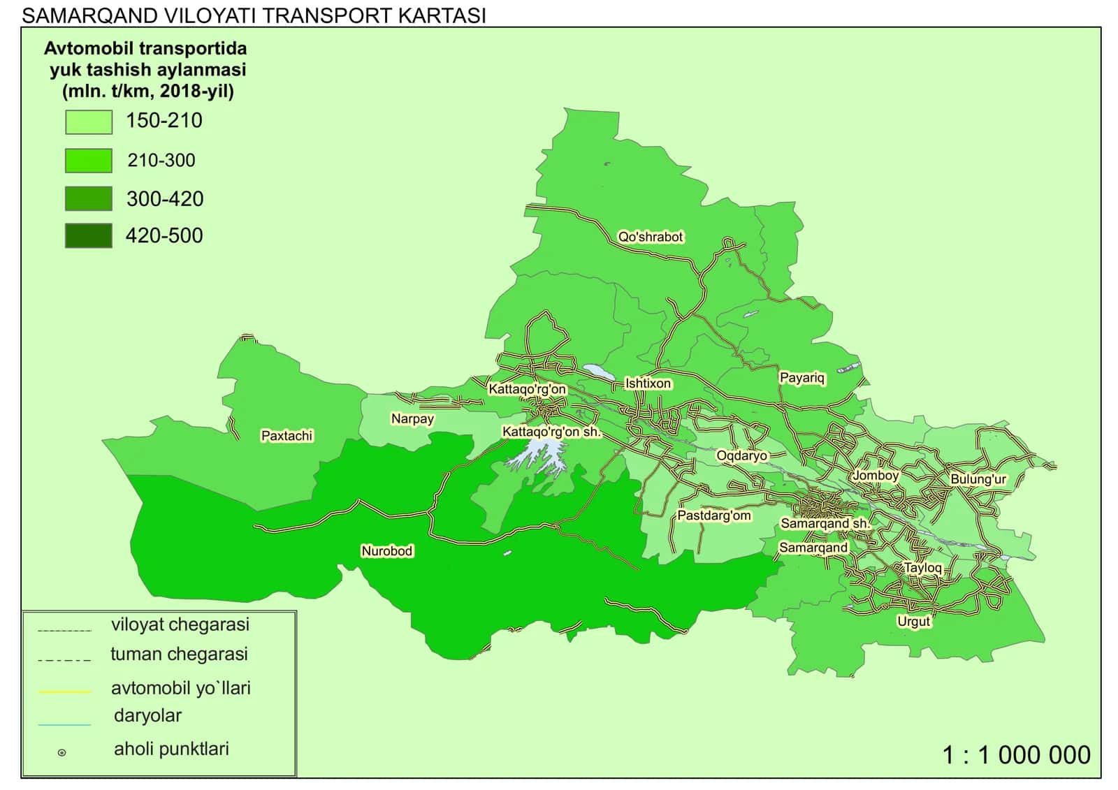 SAMARQAND VILOYATI TRANSPORT KARTASI 1