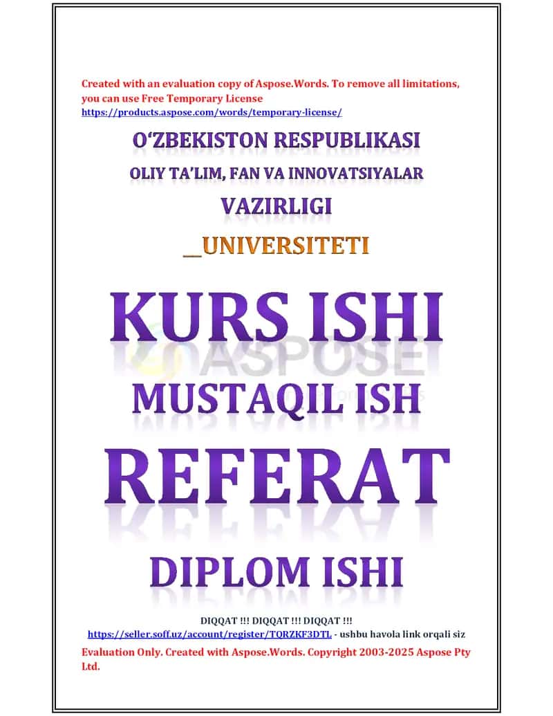 Diqqatning rivojlanishi va buzilishi 1